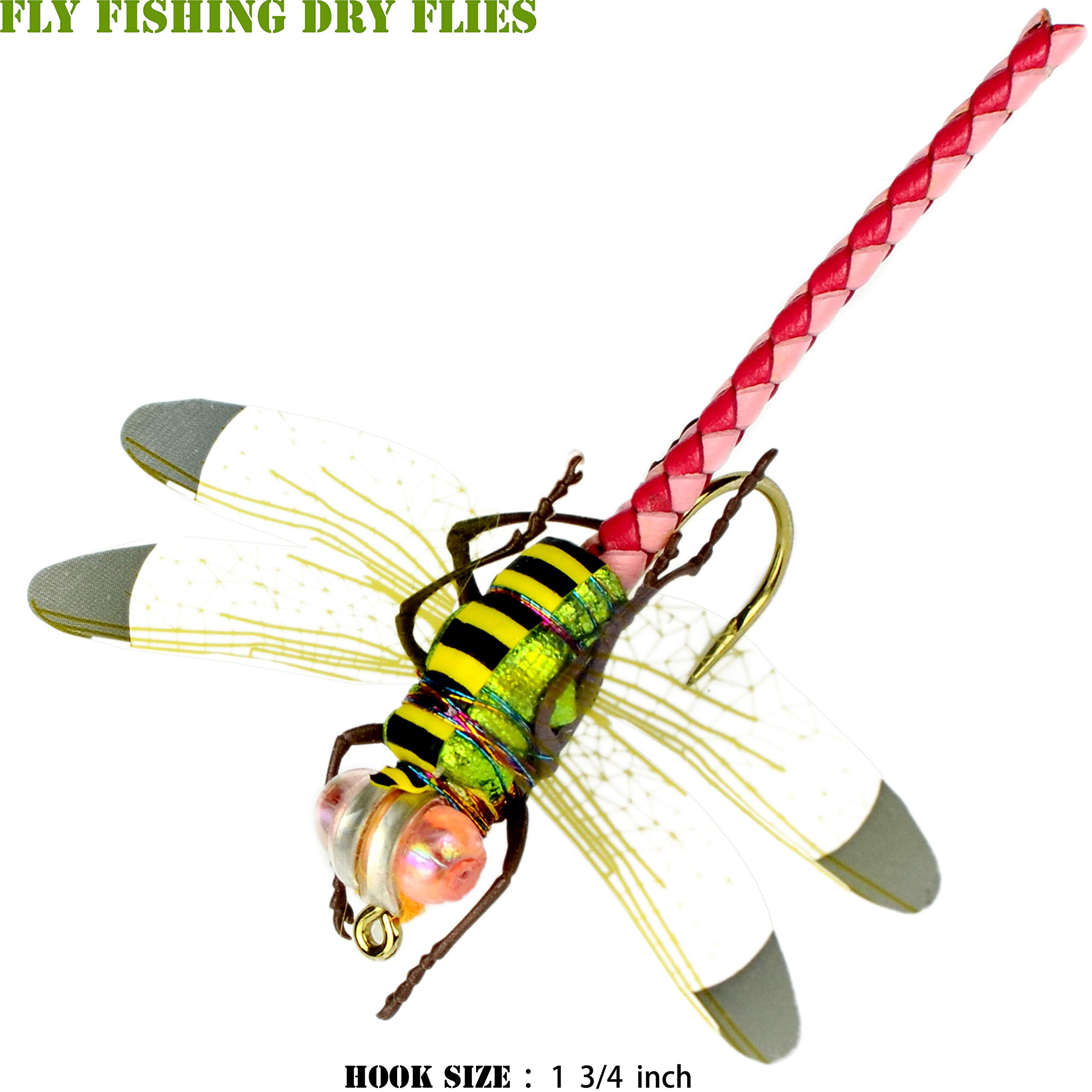 GREATRICH Nsemble de Pêche à la Mouche, 64 Poppers et Mouches Artificielles pour Truite et Achigan, Kit Complet avec Boîte de Stockage, Idéal pour la Pêche Truite et Les Articles de Pêches GREATRICH Nsemble de Pêche à la Mouche, 64 Poppers et Mouches Artificielles pour Truite et Achigan, Kit Complet avec Boîte de Stockage, Idéal pour la Pêche Truite et Les Articles de Pêches