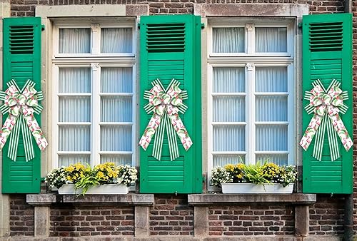 Miniatura 5 de 2 rollos de cintas tropicales de verano para manualidades, fiesta hawaiana Luau con borde con alambre, cintas de arpillera verde, hojas de flamenco,