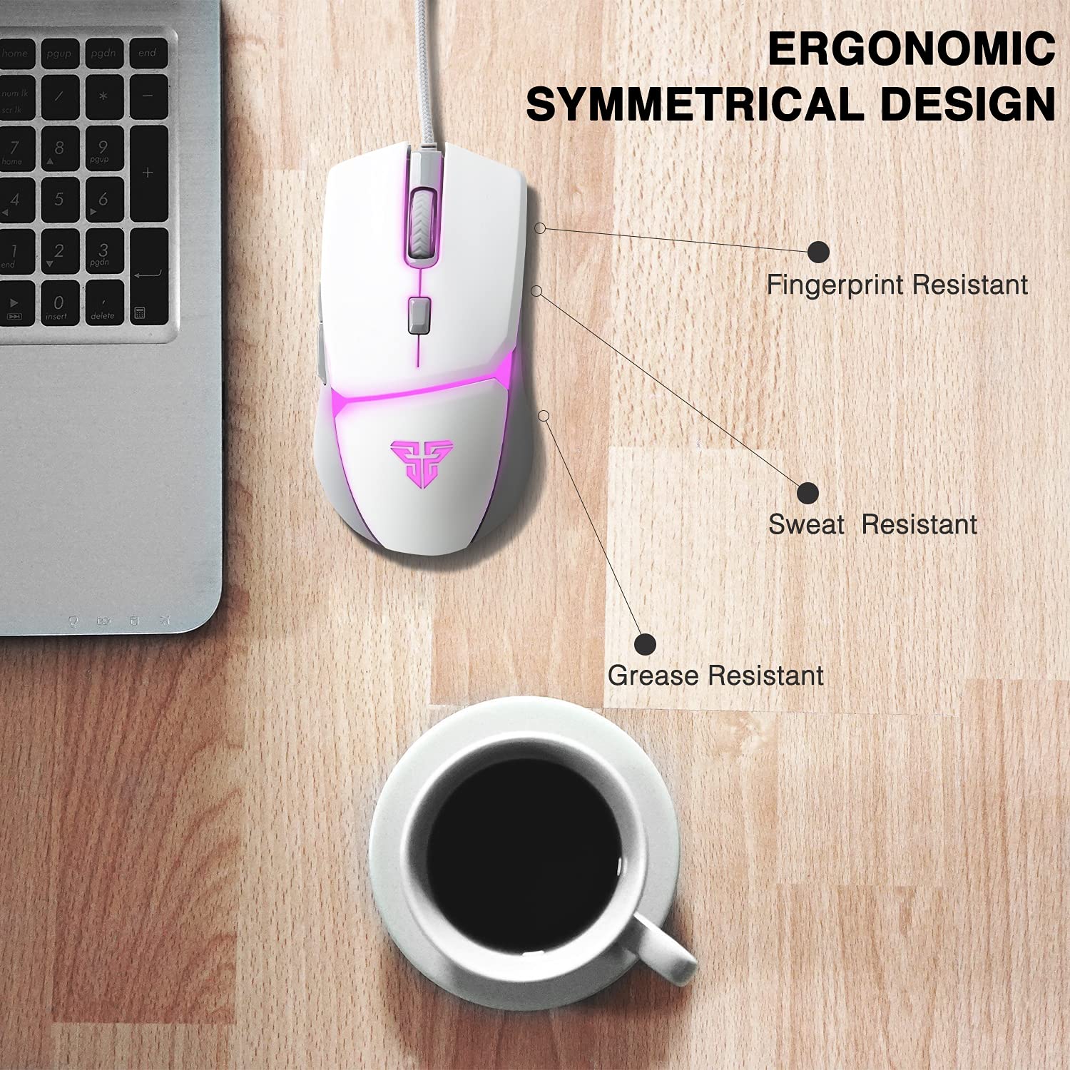 Amazon.in: Buy FANTECH 8000 DPI Wired Gaming Mouse ,One-Click