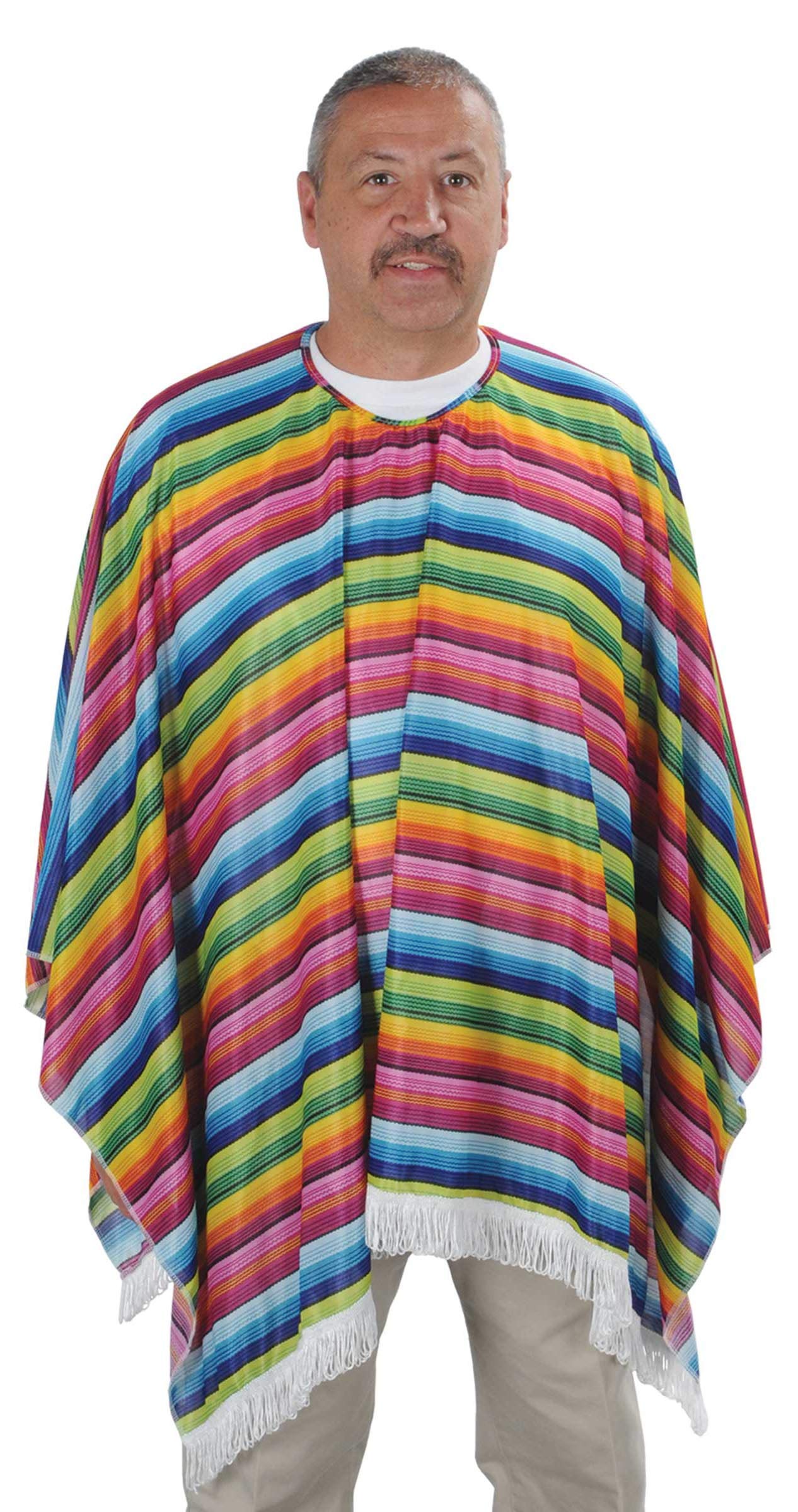 Beistle Serape, Multicolor, Multicolor