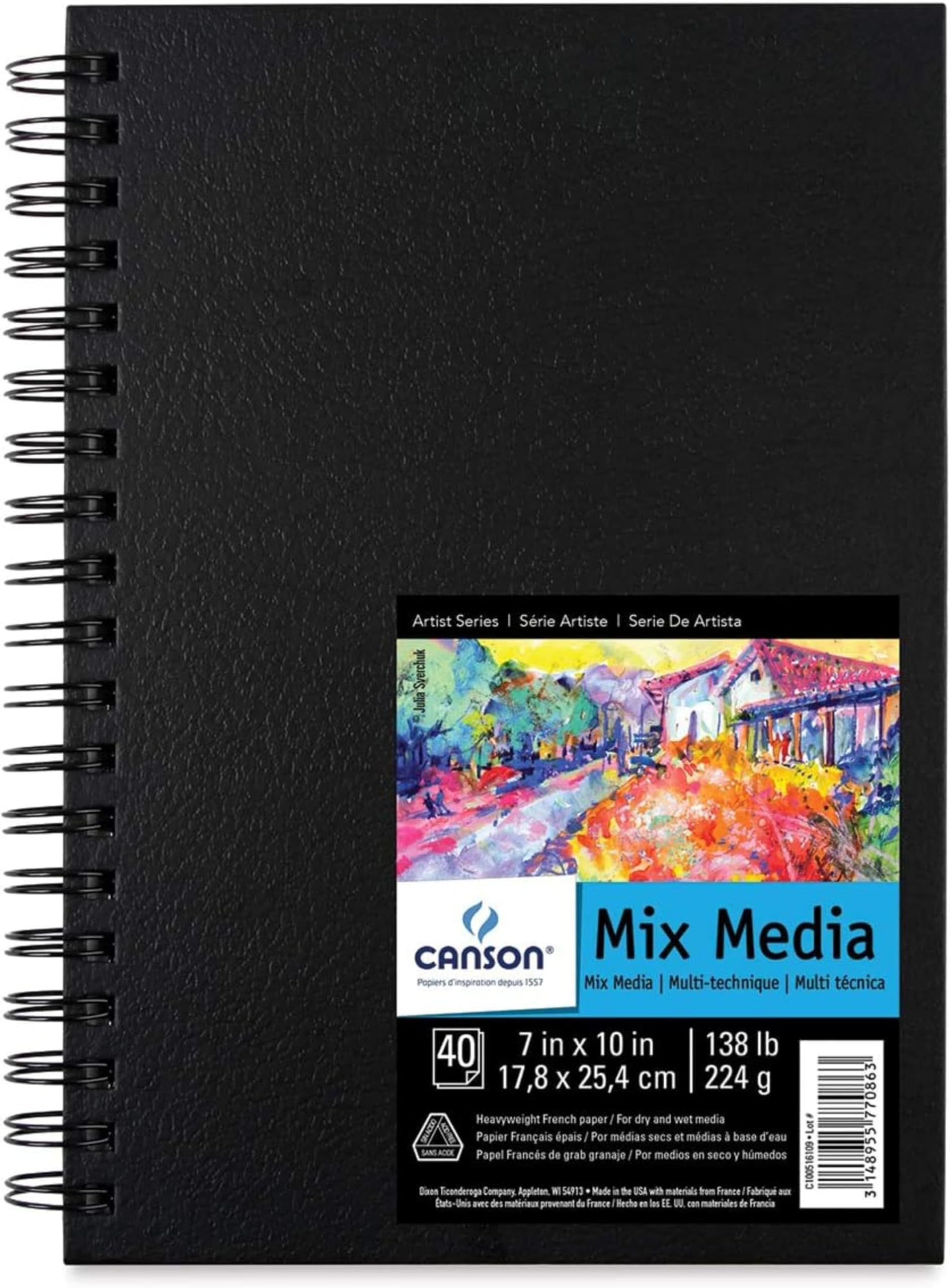 MIXED MEDIA ARTBOOK 7X10