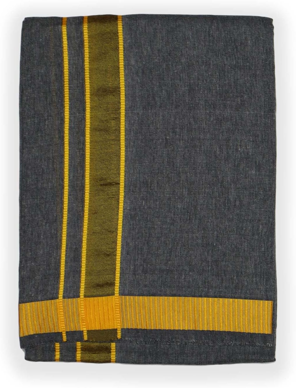 Libliz Men’s 100% Cotton Color Dhoti Multiple colors |Free Size | 2.0 Mtrs