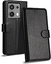 Case Collection pour Coque Xiaomi Redmi Note 13 4G - Etui en Cuir avec Fentes Cartes [Blocage RFID] Antichoc [Béquille] Housse Protection pour Coque Redmi Note 13 4G
