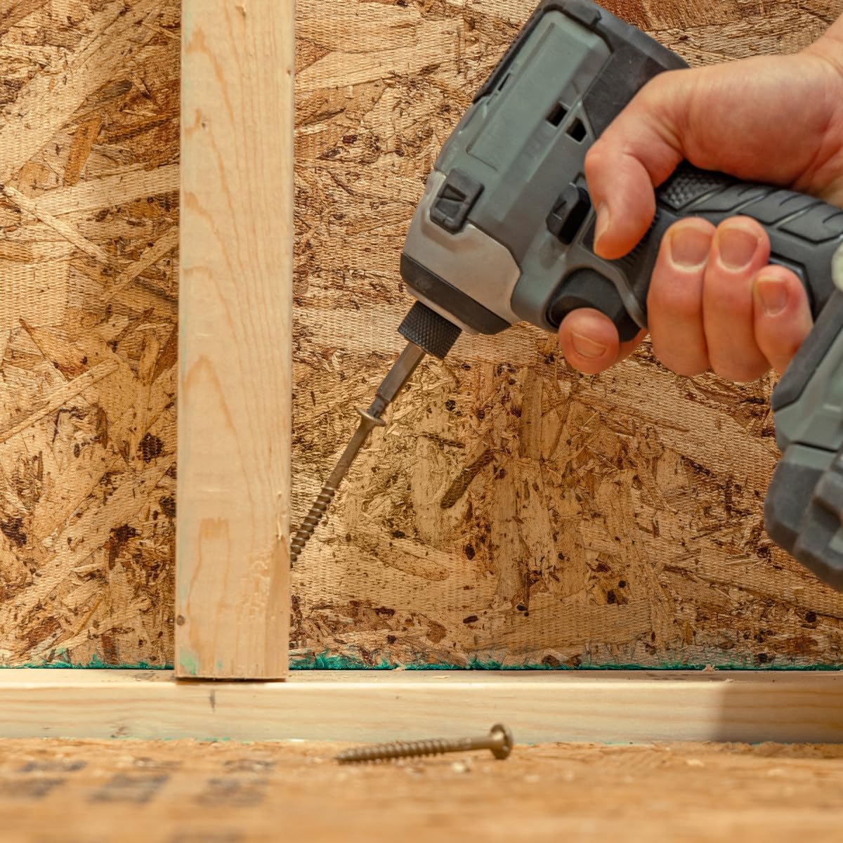 Power Pro 150 viti per cornici (#30,5 x 10,2 cm) | Viti per legno a testa ottimizzate a stella | Elementi di fissaggio esterni rivestiti in resina epossidica multistrato | Approvato dal codice di