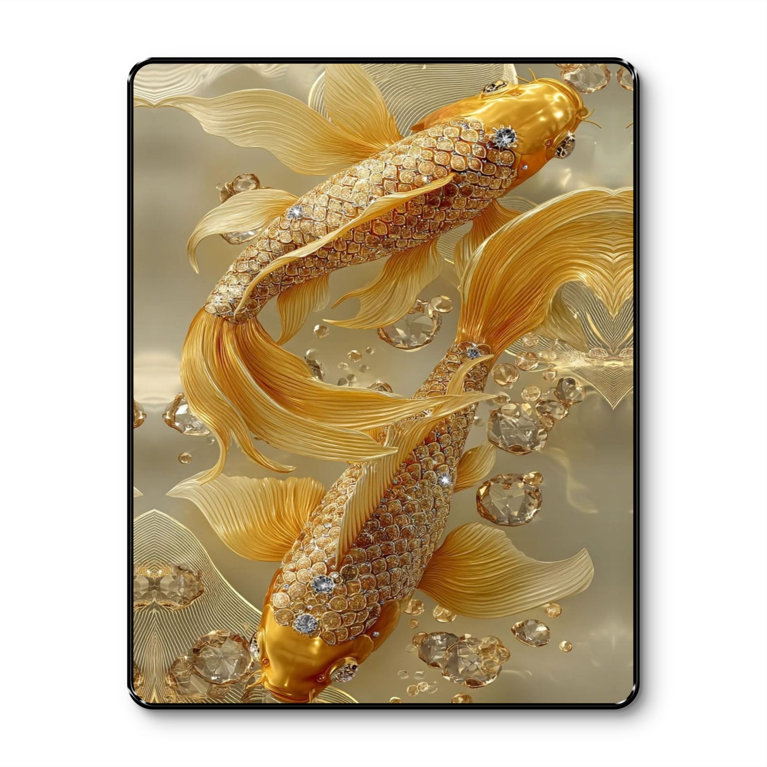 Golden Money Tree Wall Art - Wealth & Good Luck -22