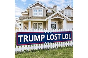 Probsin Trump Lost LOL Anti-Trump Banner Protest Sign