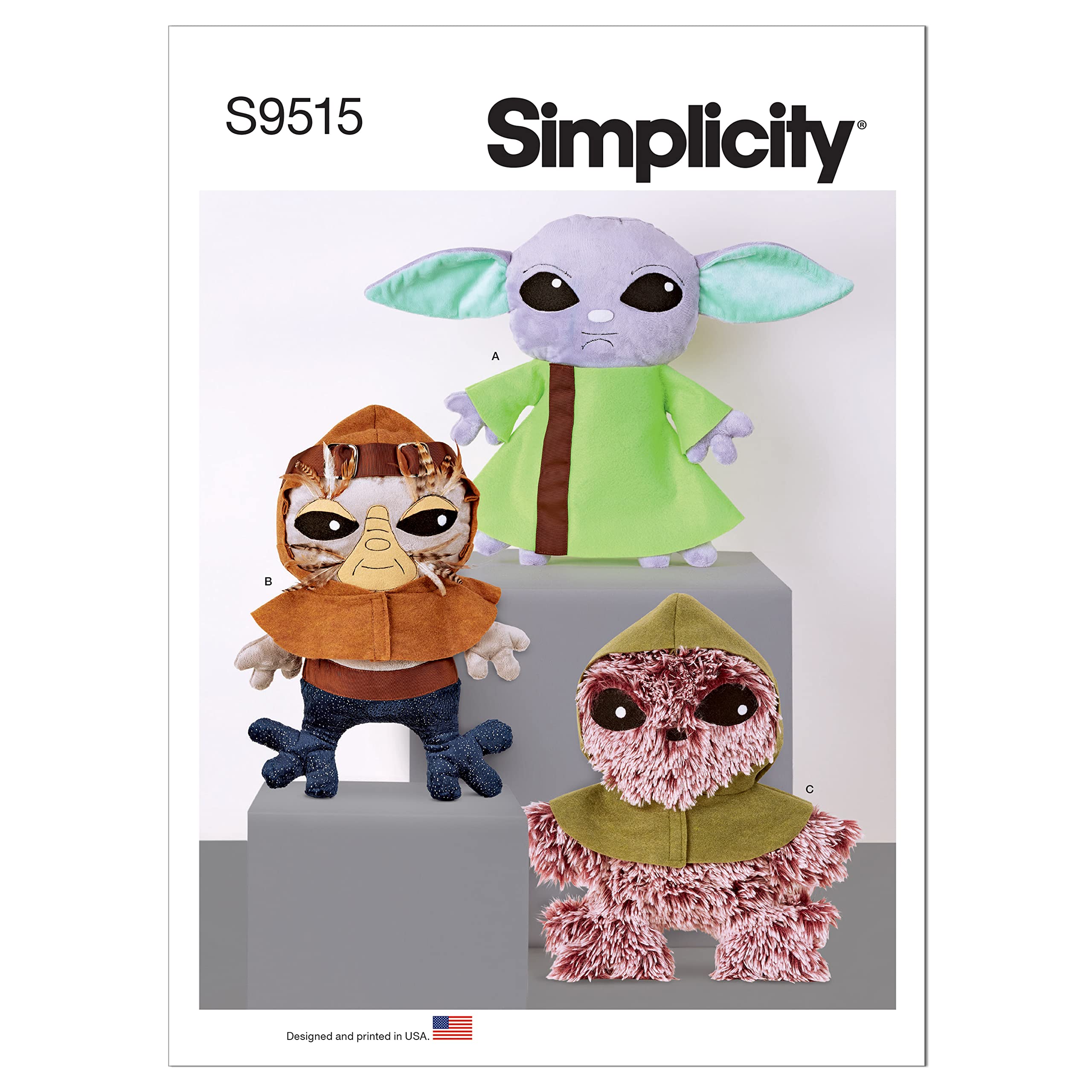 Peluche Aliens Simplicity 45,7 cm une idée cadeau originale pour anniversaire et Noël