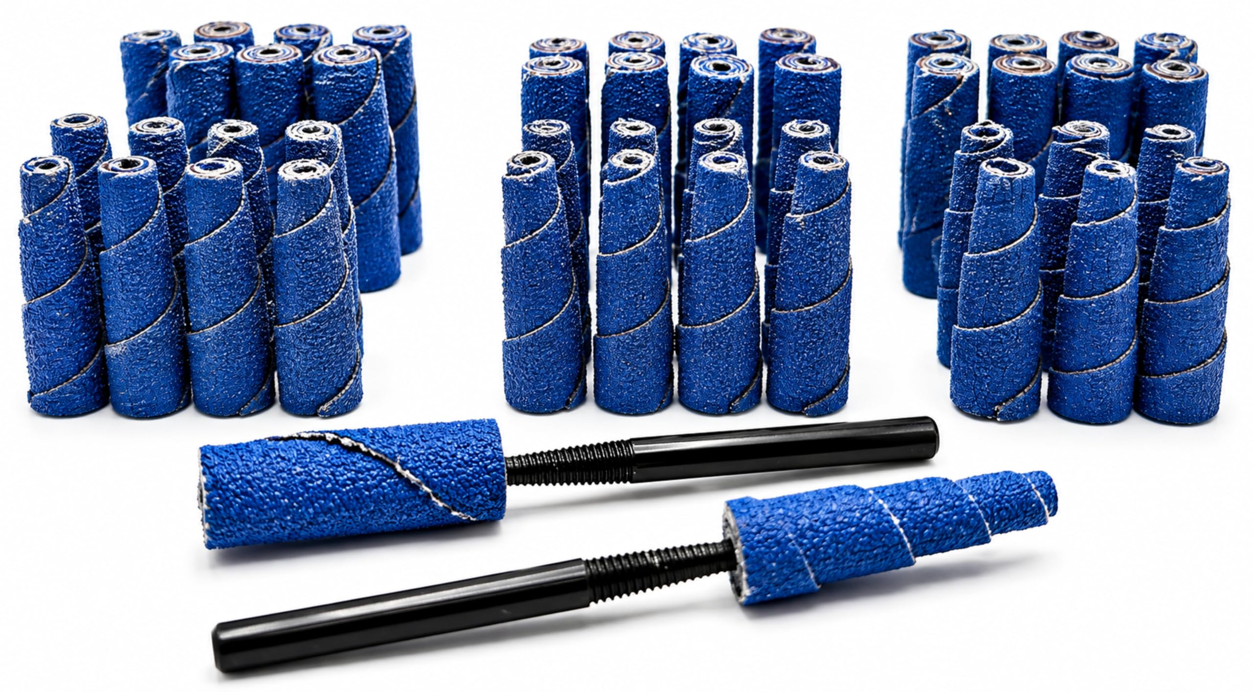 [BRSRAC36O55GEHT5] 50 Piece Zirconia Abrasive Sanding Cartridge Roll Sander Kit
