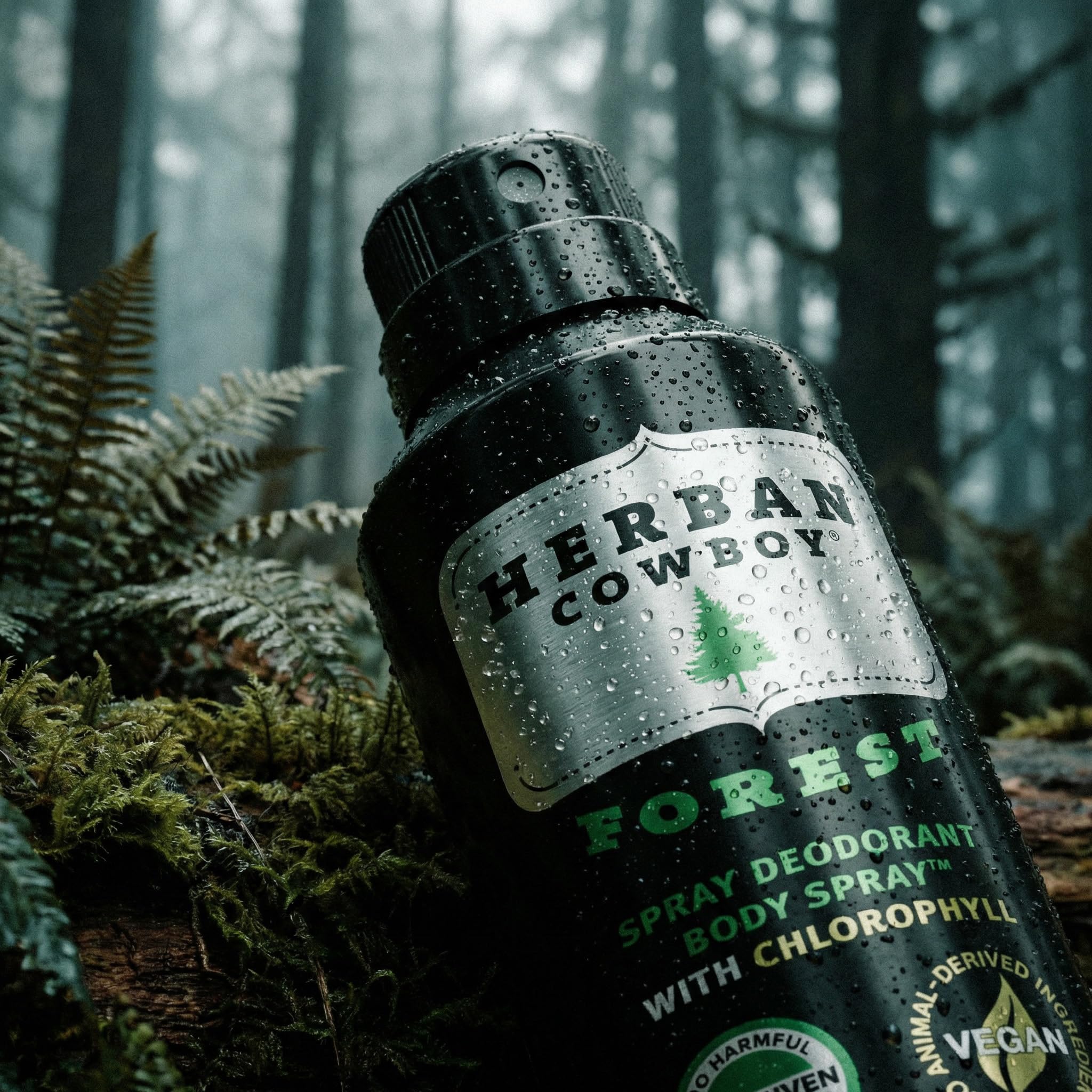 Amazon.com : Herban Cowboy Forest Body Spray Deodorant with Hints