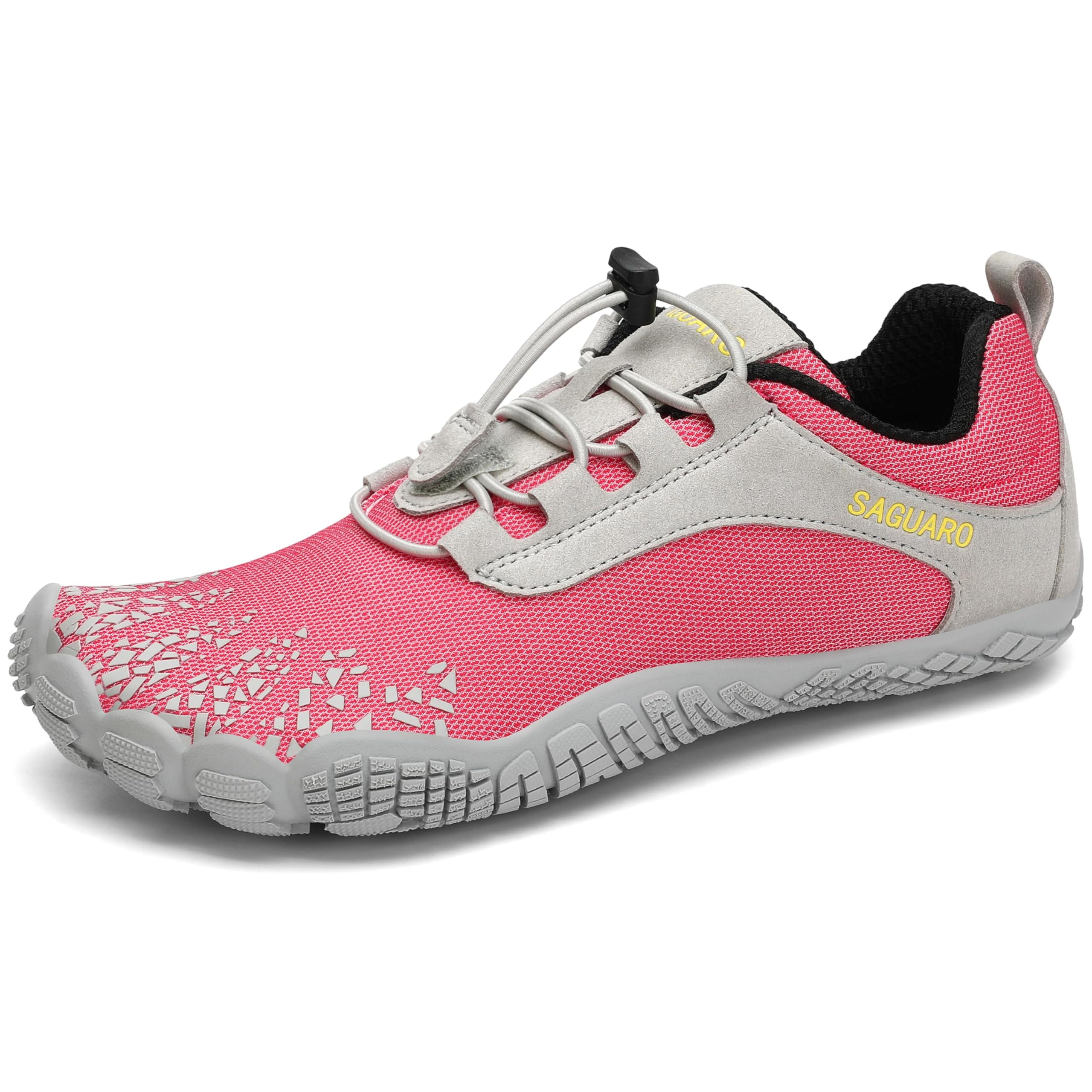 SAGUARO Zapatilla Minimalista Hombre Zapatillas de Trail Running Mujer Zapato Descalzo