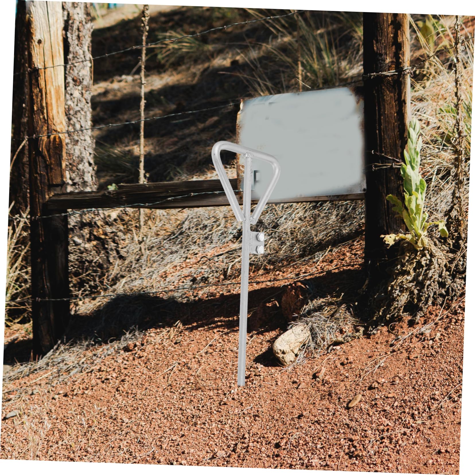 Mipcase Paletto Zincato per Messa Terra Asta di Terra per Recinzione Elettrica per Uso Domestico e Ingegneria all Aperto Antenne per Generatori