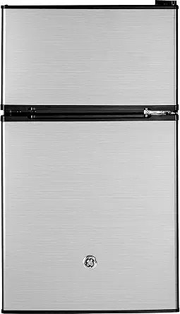 GE Double-Door Mini Fridge GDE03GLKLB