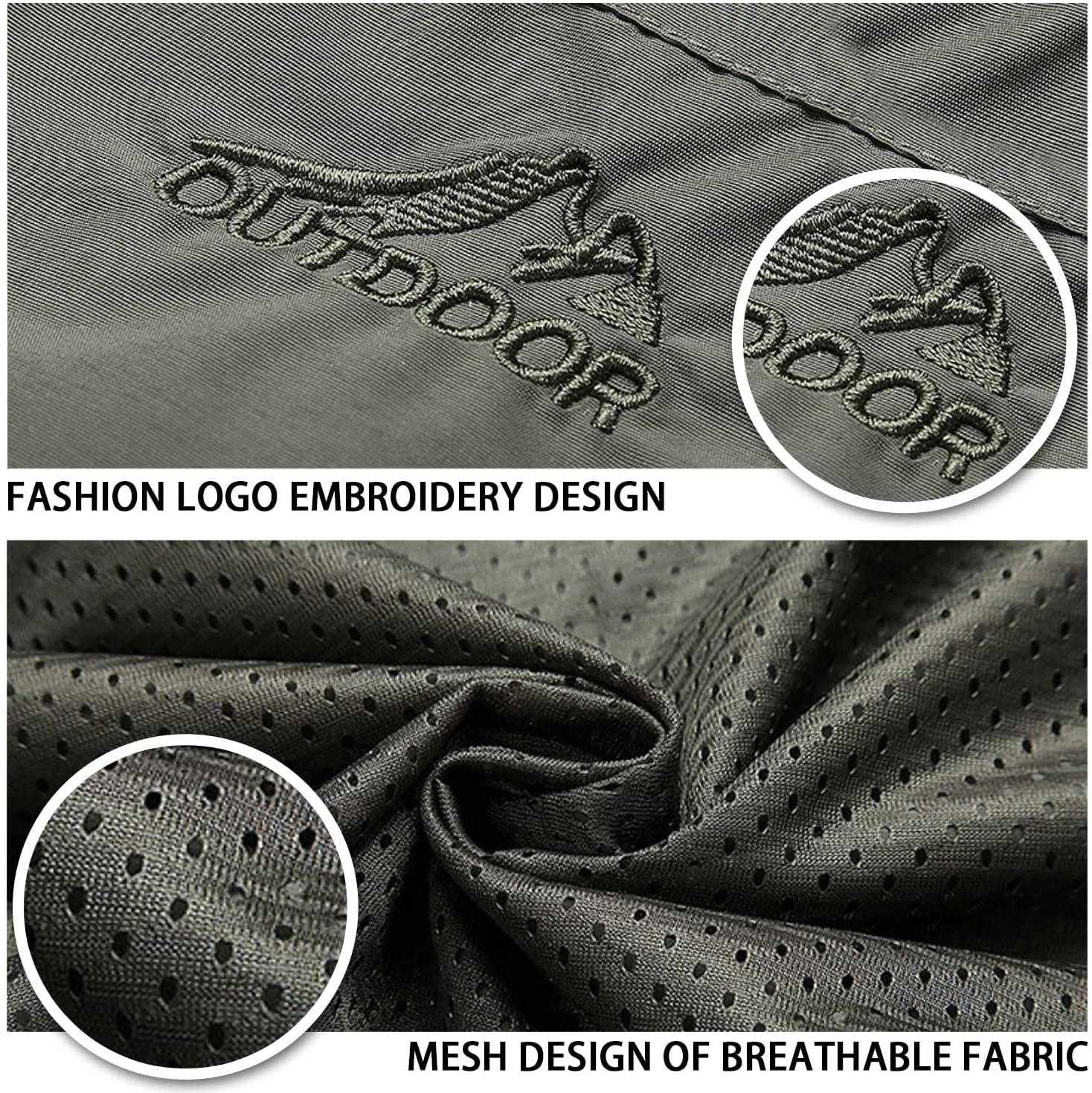 Custom Waterproof Windbreaker Jackets for Men,Personalized Lightweight Rain Coat,Add Your Own Design