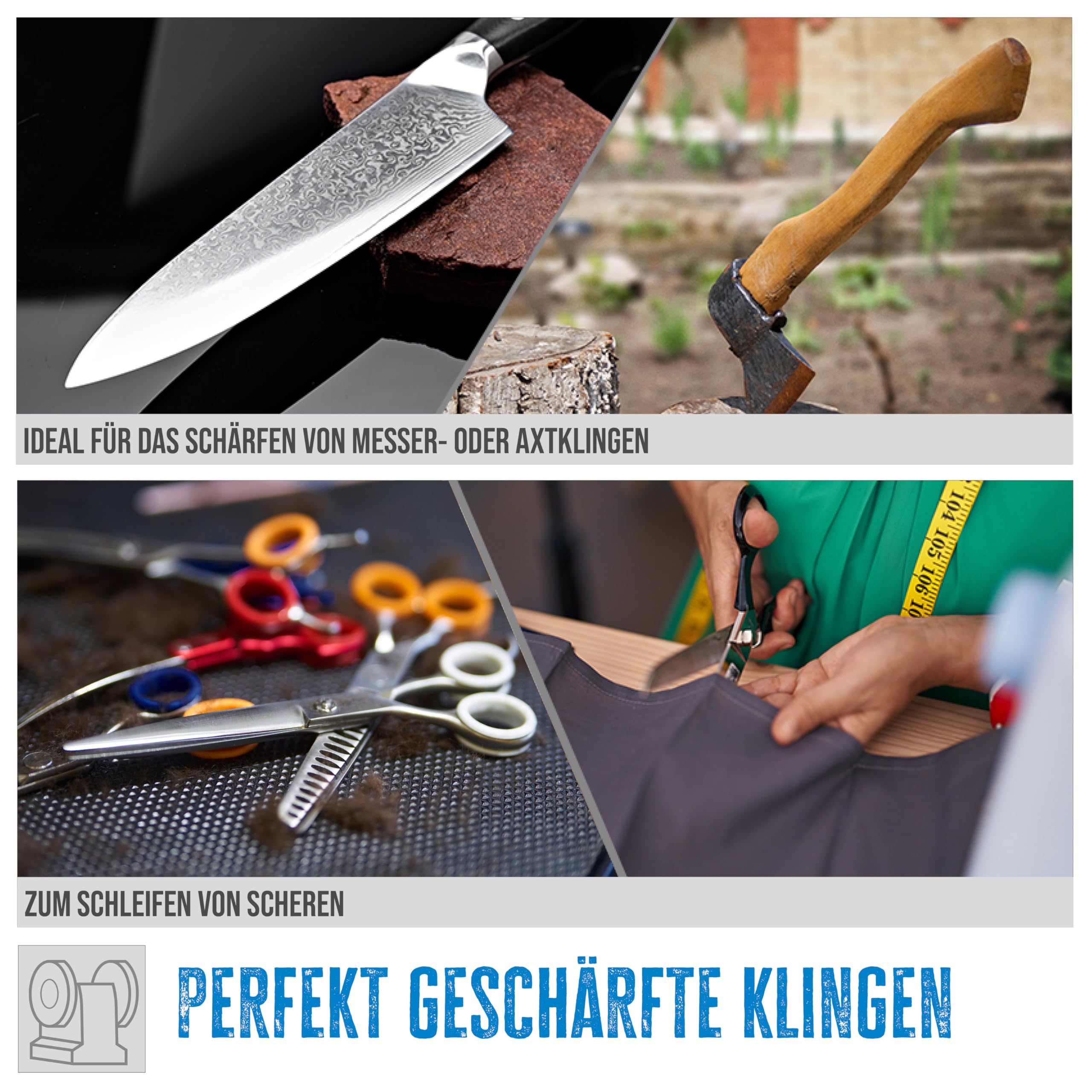 Set di accessori abrasivi da 1 a GNS 200 VS