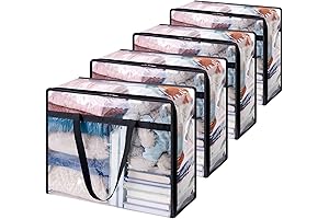 Lifewit 4 Pack Storage Bags for Old Baby Clothes Solutions