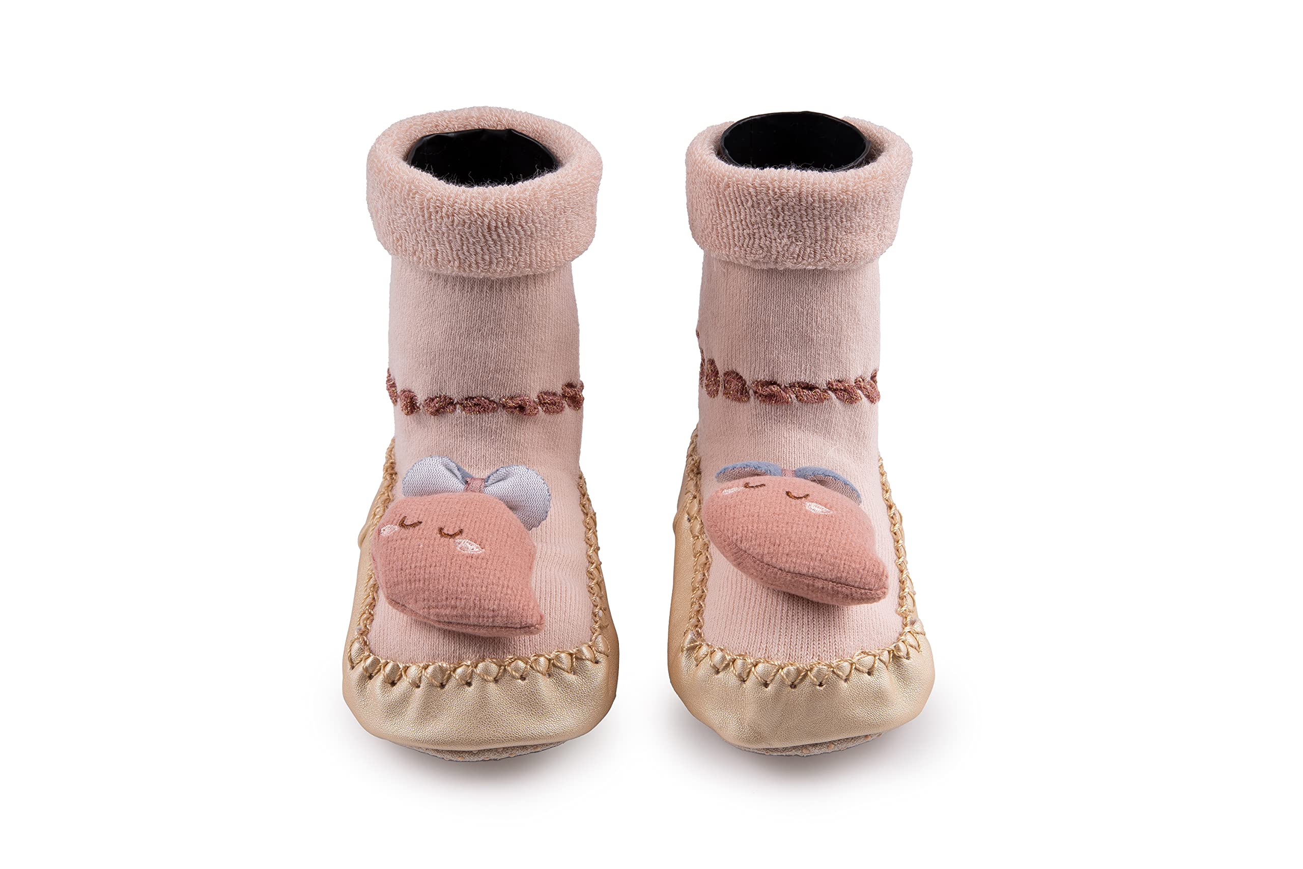 Kids Baby Anti-Skid Soft Socks Shoes for Girls Boys Breathable Cotton Casual First Walking Shoes for Unisex Toddler Knit Ankle Socks Botties-image-22