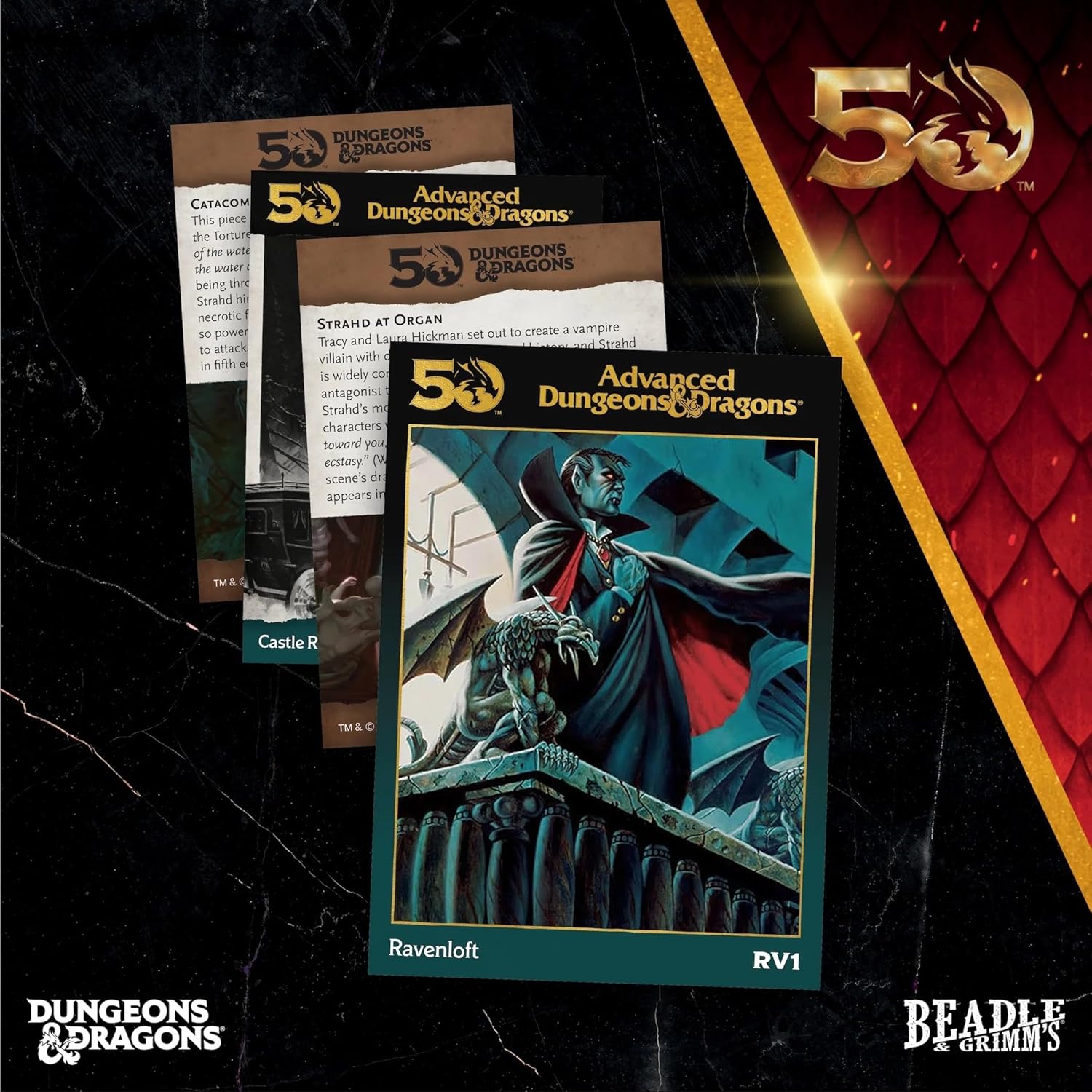 Beadle & Grimm's : D&D Classic Module Dice Set: Ravenloft
