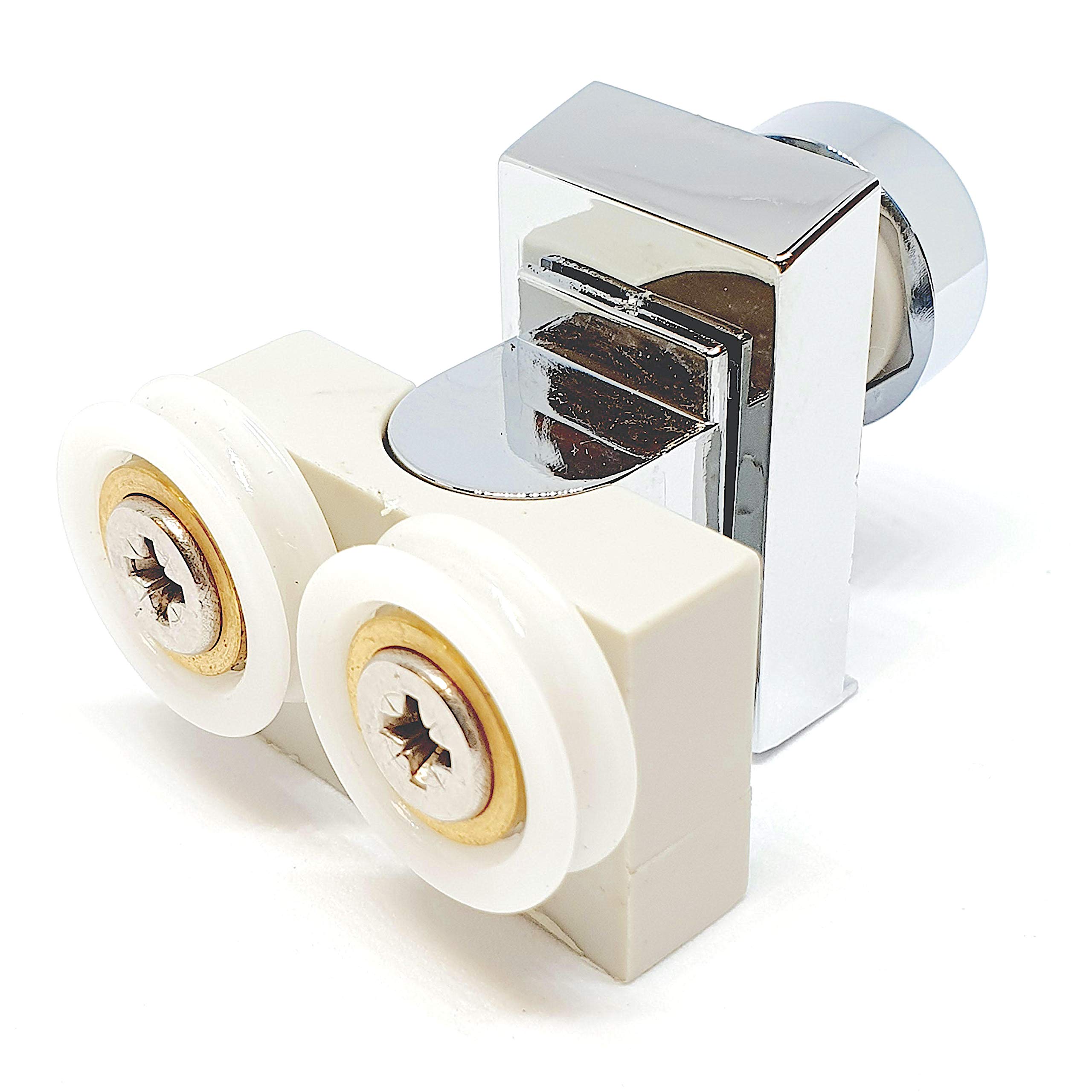 1 X Shower Part Shower Door Bottom Roller/runner/wheels 19mm Dia Lux1Fb (Suitable For Certain Showerlux Models). from B&Q