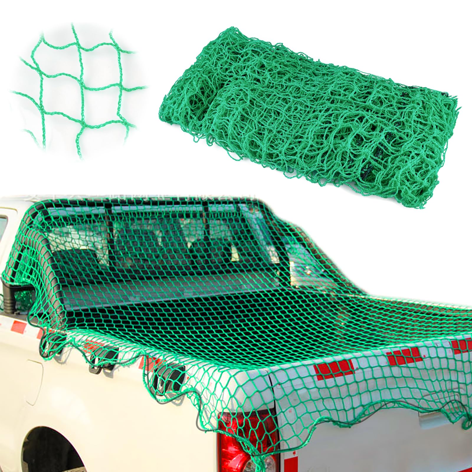Filet De Remorque 2.3m*3.5m, De Transport Et De Sécurité De Chargement - Protection Sécuritaire Anti-Chute Avec Sac De Rangement