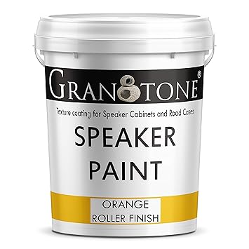 GRANOTONE Roller Grade Speaker Cabinet Texture Coating Paint Orange 5 KG