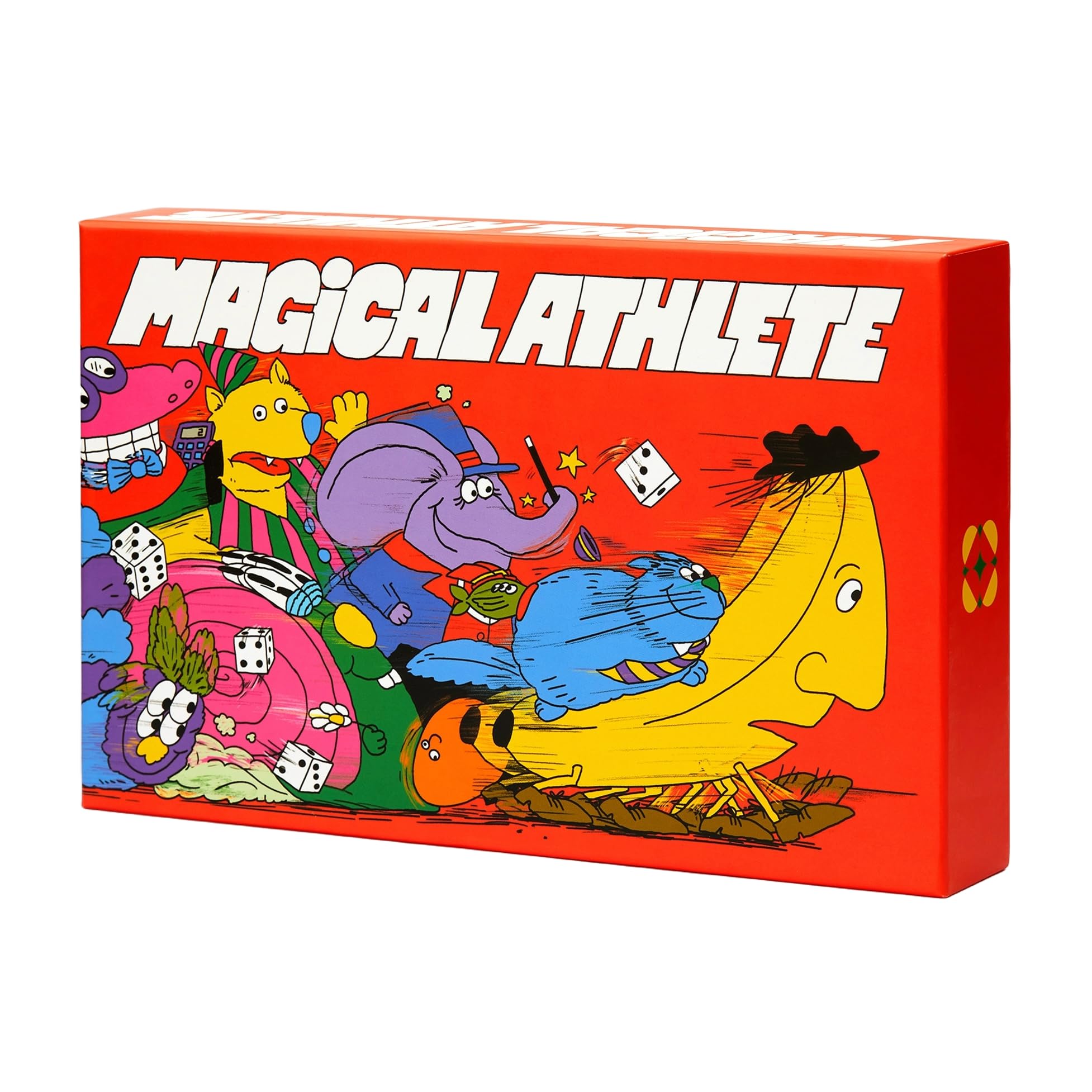 Magical Athlete Board Game by CMYK Fantasy Racing Game with Unique Character Powers, FastPaced Family Strategy Game for Adults and Kids, 25 Players, Easy to Learn, High Replay Value