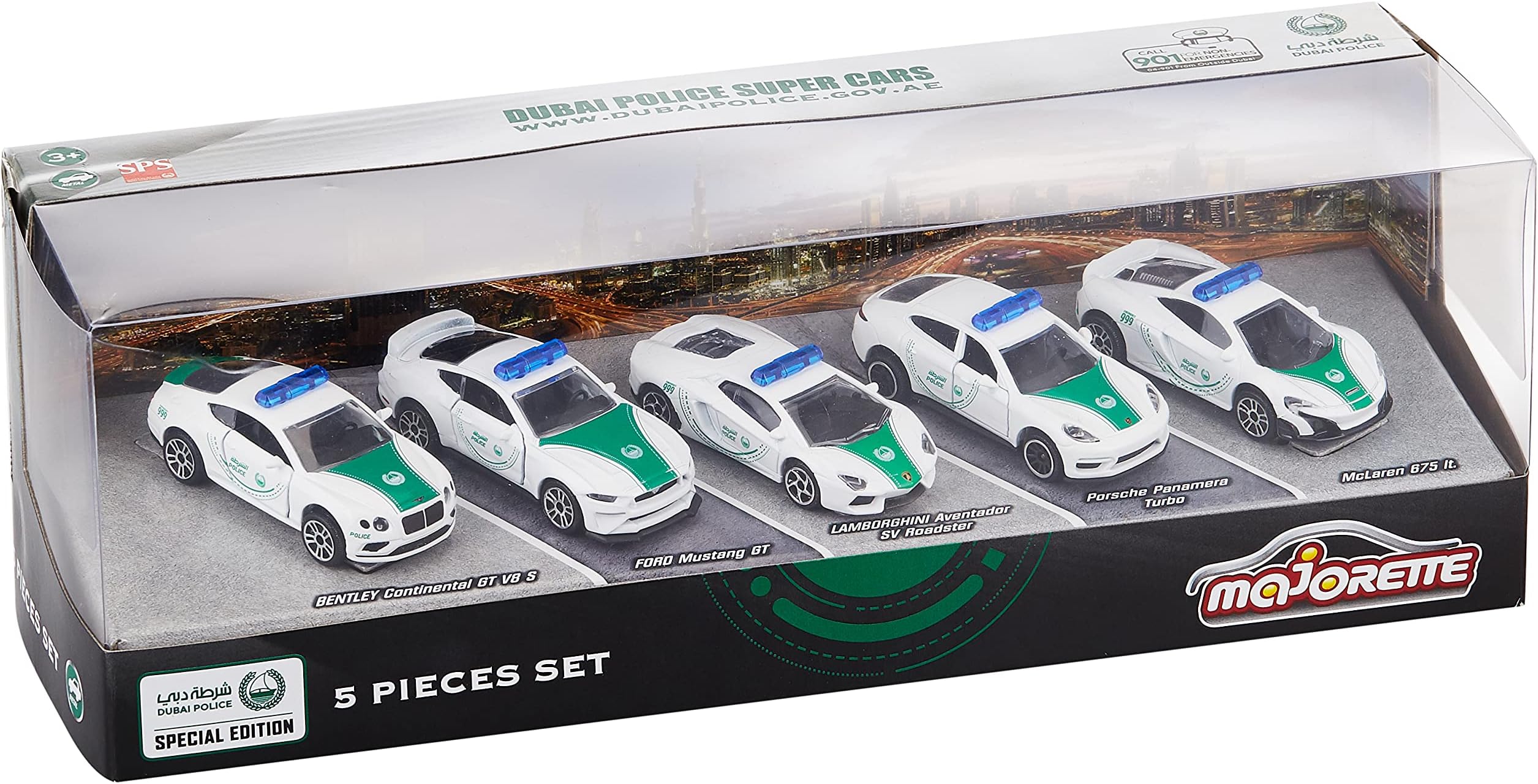 Dubai Police 5 Pieces Giftpack