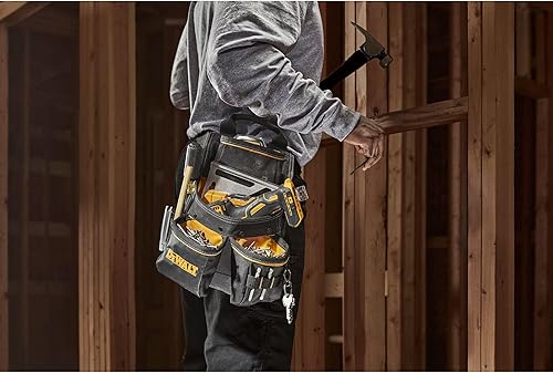 Vista 36 de DEWALT Funda de taladro para cinturón de herramientas, duradera, fácil acceso a herramientas (DWST540502)