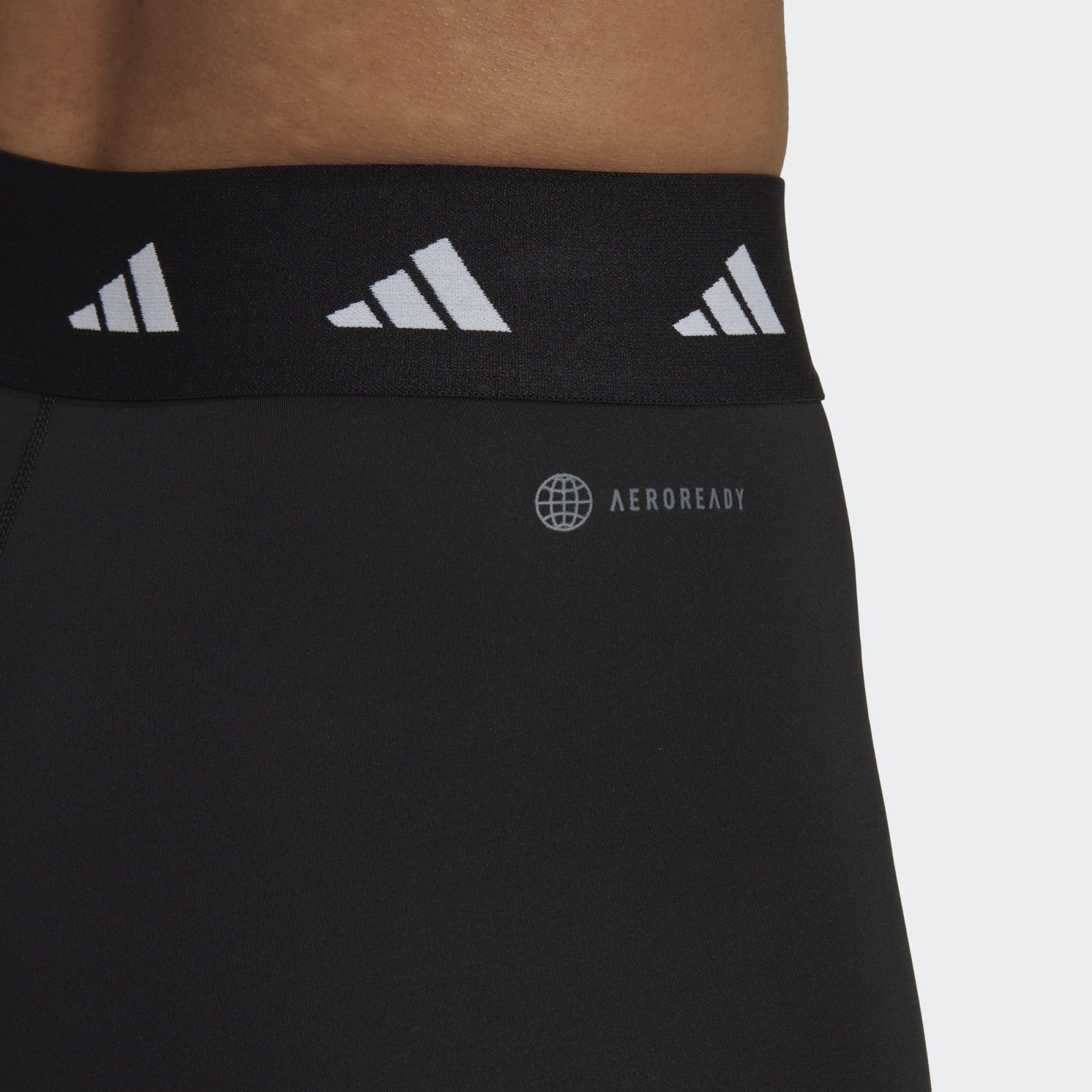 adidas Donna Techfit Bike Short Leggings, Black, XL