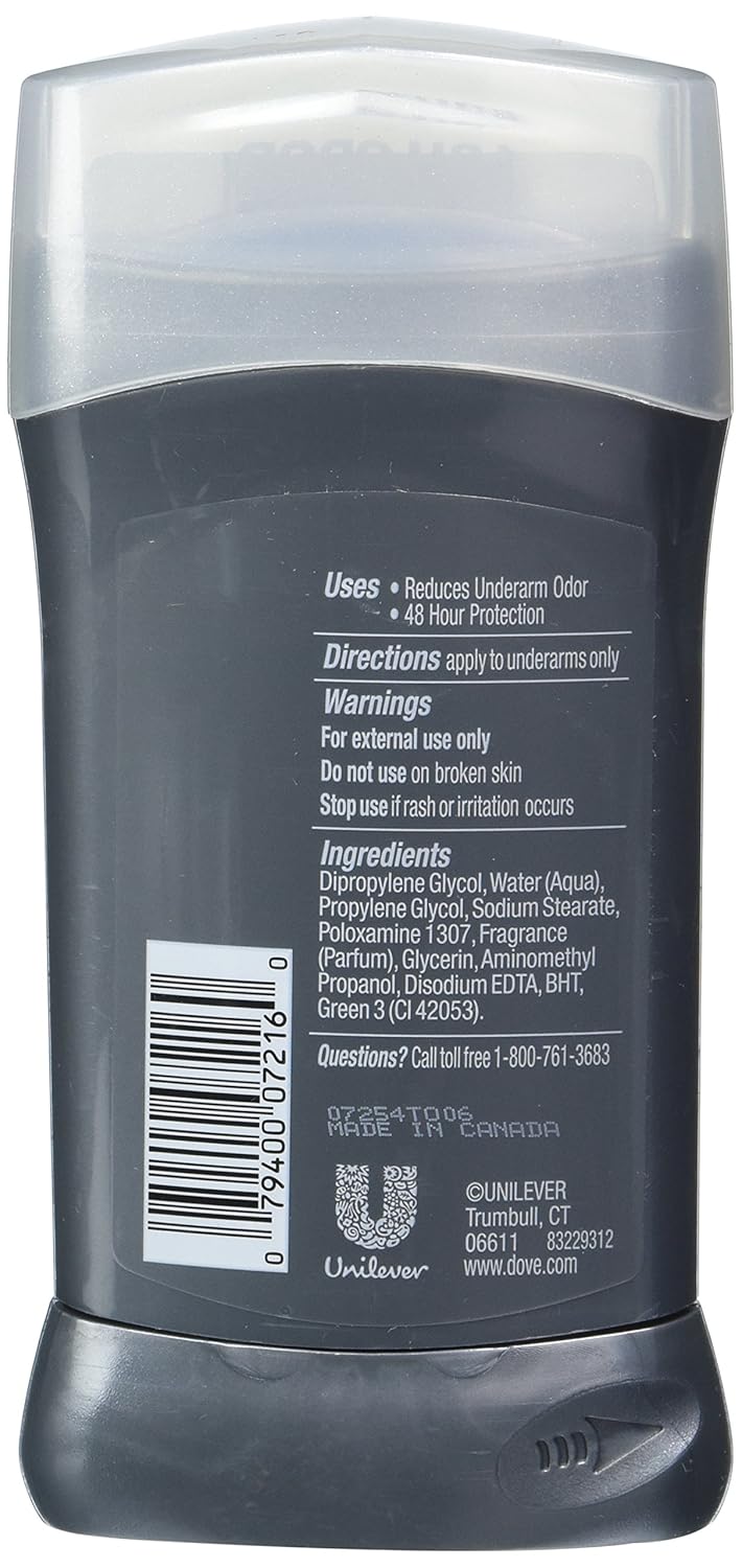 Dove Men+Care Deodorant Stick Clean Comfort 3 oz(Pack of 4)