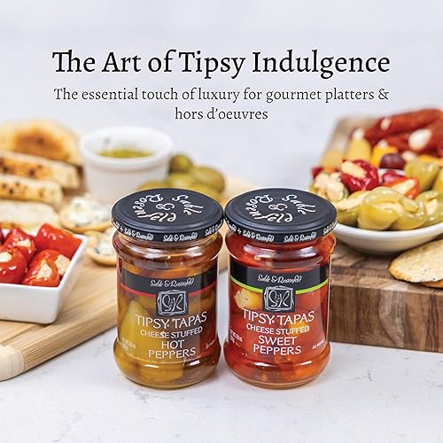 Miniatura 4 de Sable & Rosenfeld Tipsy Tapas Peppers, picantes, 8.8 onzas