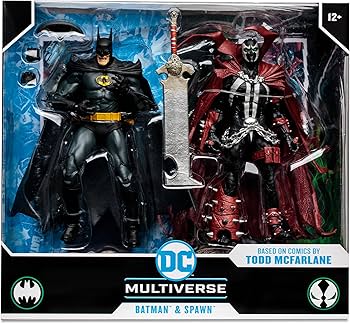DC MULTIVERSE Batman & Spawn フィギュアセット Amazon.com: McFarlane Toys - DC Multiverse Batman & Spawn