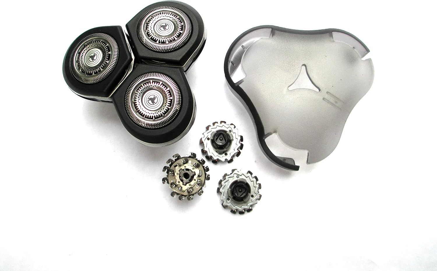 Replacement Head for Philips Norelco RQ10 Arcitec Razor Shaving Unit Triple Track Sensotouch 3D RQ1085 RQ1087 RQ1090