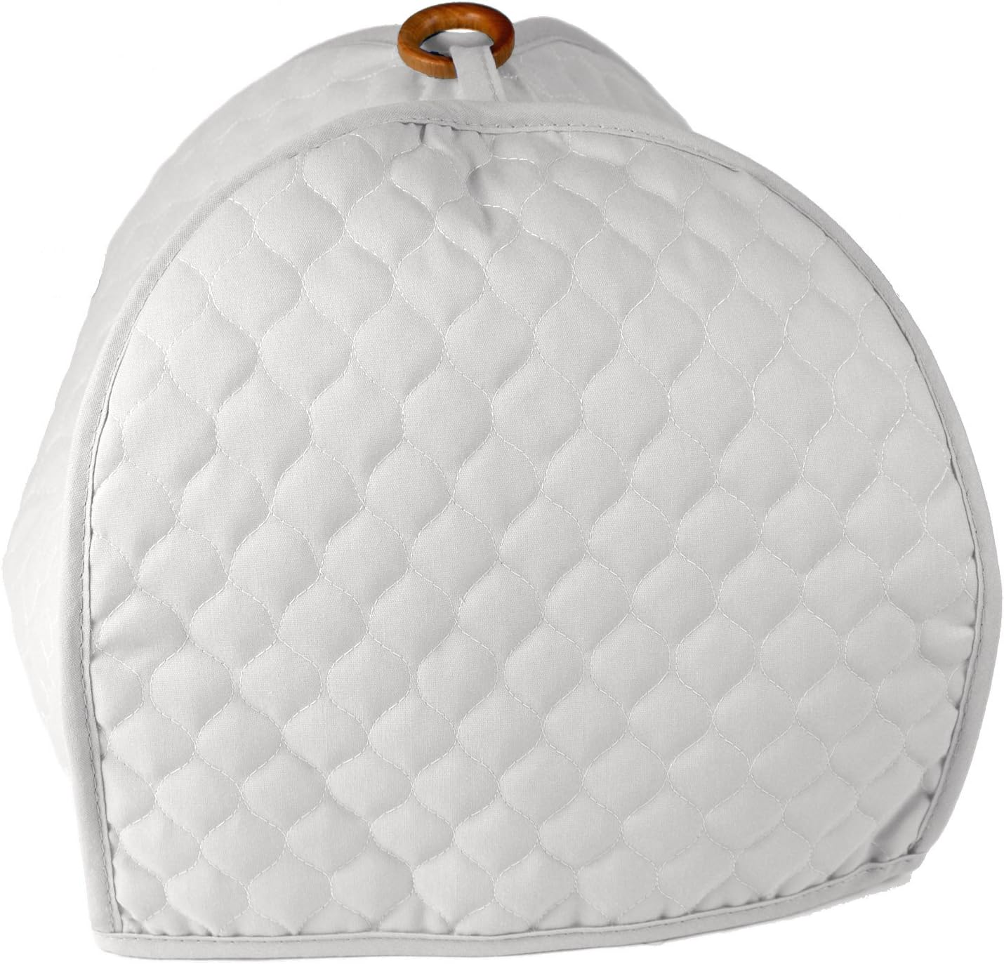 Quilted Ivory 2 Slice Toaster Appliance Cover