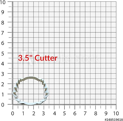 Miniatura 6 de Sweet Prints Inc Leaf Circle (outline) Cookie Cutter - Dishwasher Safe