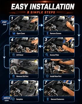 6.7 Cummins CCV Filter Diesel Crankcase Ventilation Breather Parts CV52001 Fit Dodge Ram 2500 3500 4500 5500 2007.5-2024 ISB 6.7L Engine Crank Case Replaces 904-418 4936636 68002433AC 904418