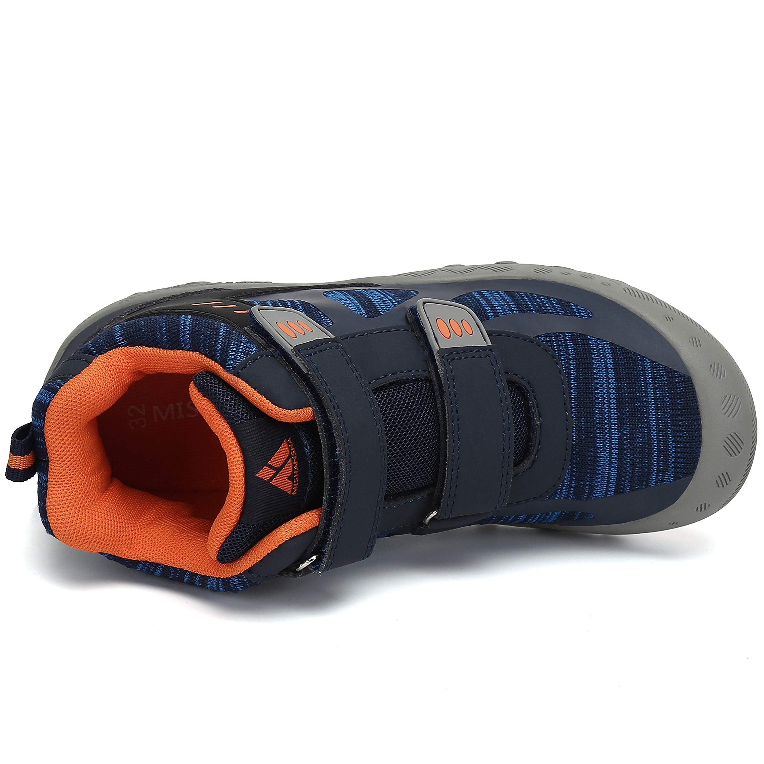 Mishansha Zapatos de Senderismo para Niños Antideslizante Zapatillas Trekking Niña Transpirable Botas Deportivas Al Aire Libre, Azul 30
