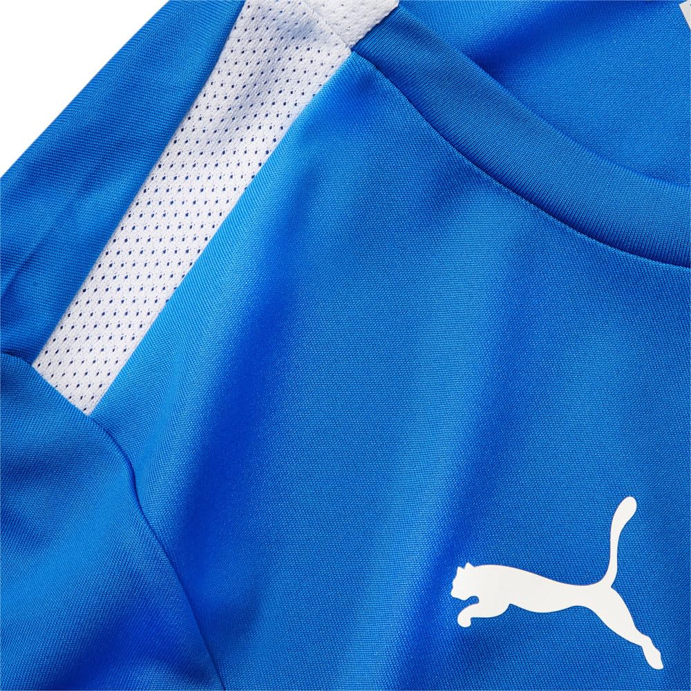 PUMA Damska koszulka z dżerseju Teamliga, elektryczna niebieska lemoniada biała, duża