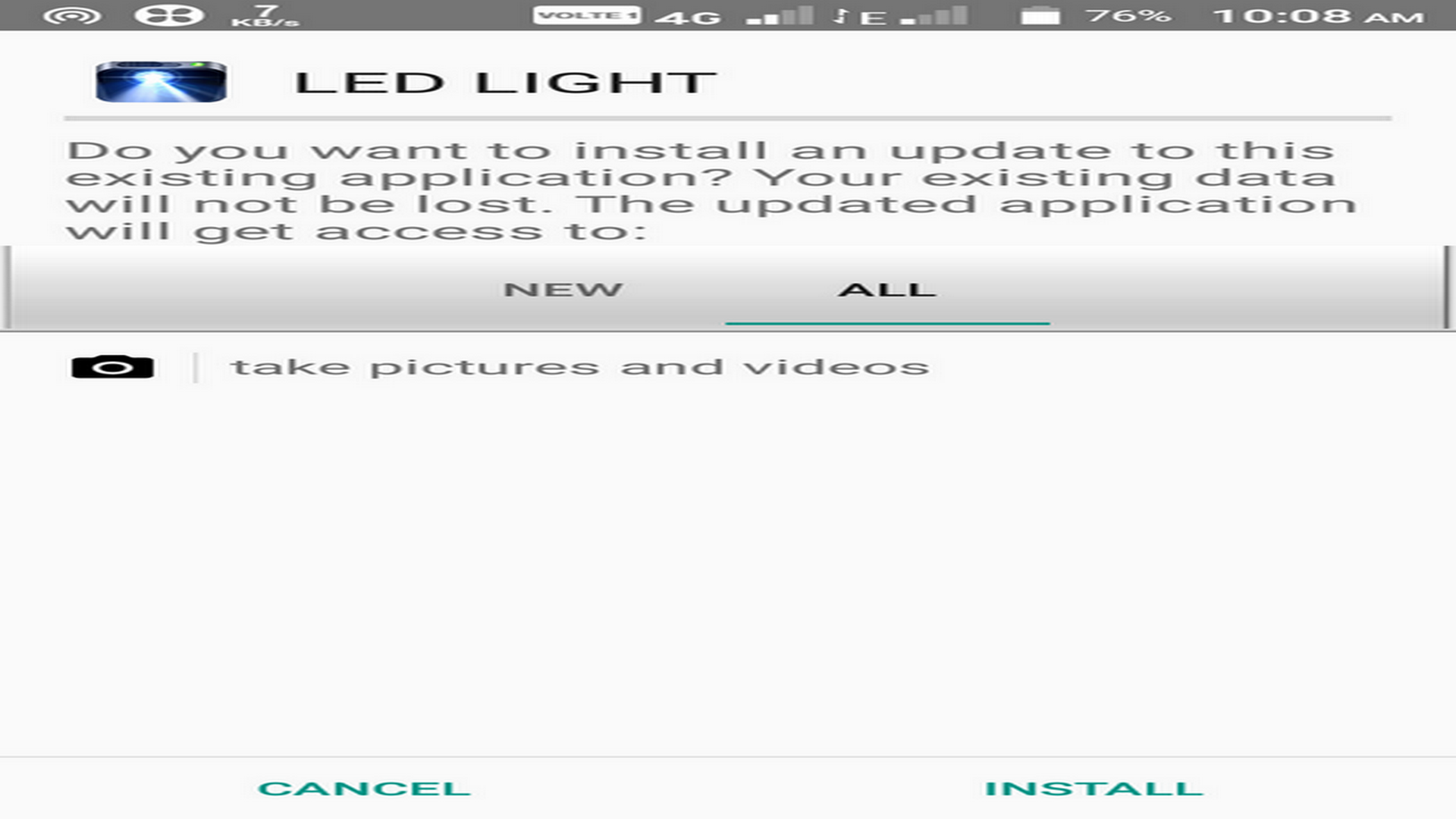 Led light App on Amazon Appstore