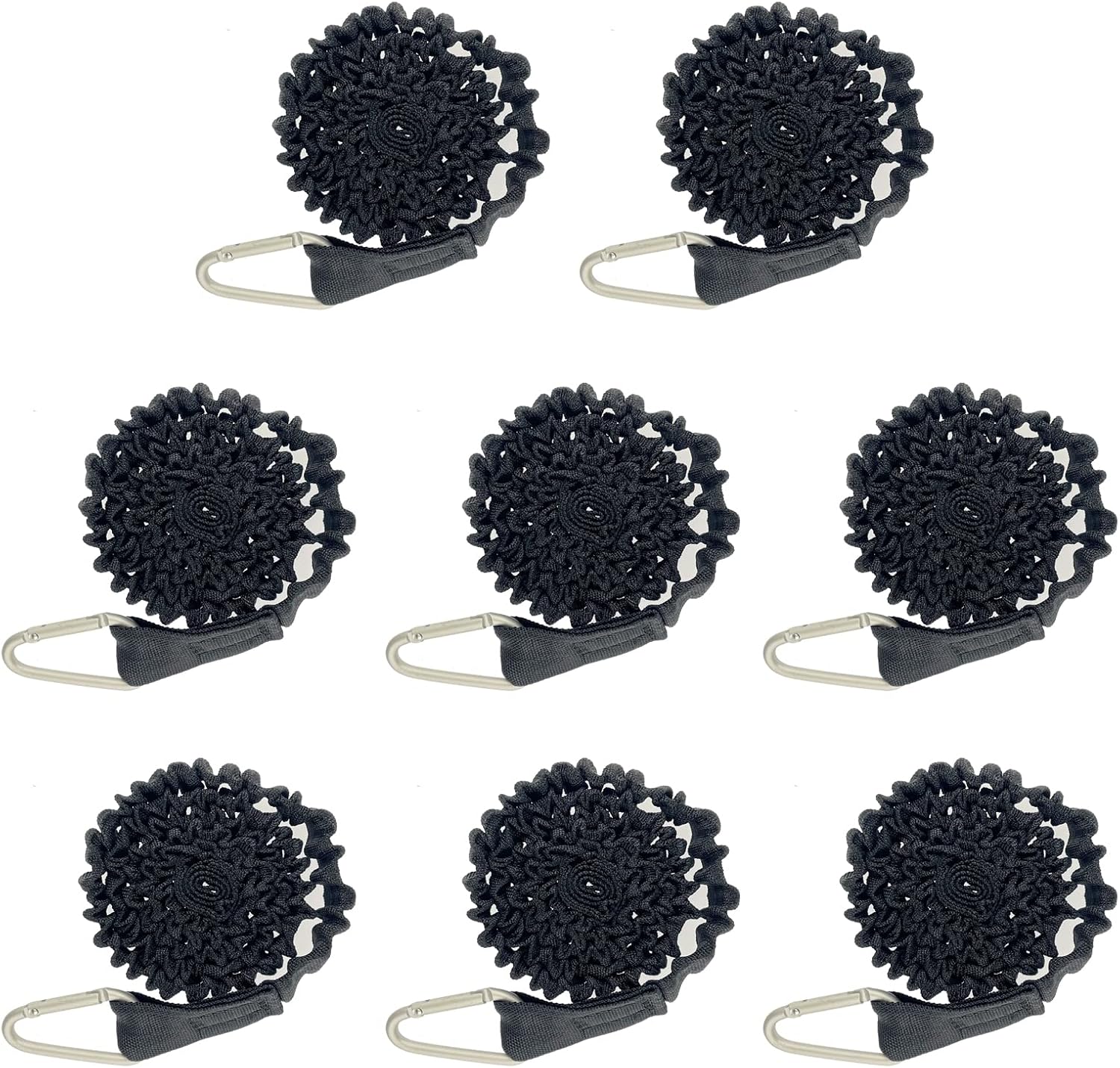 2/4/6/8/12 Pack Stretchable Paddle Leash Paddle Holder Tool Lanyard for Kayak and Paddles, Fishing Poles Rods