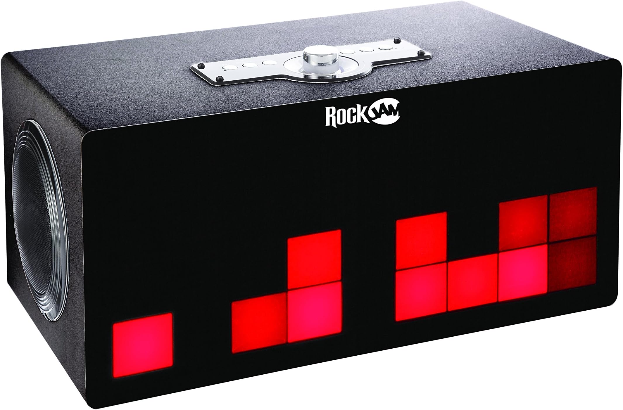 RockJam BT1106XL-BK Bluetooth Lightshow Speaker - Black