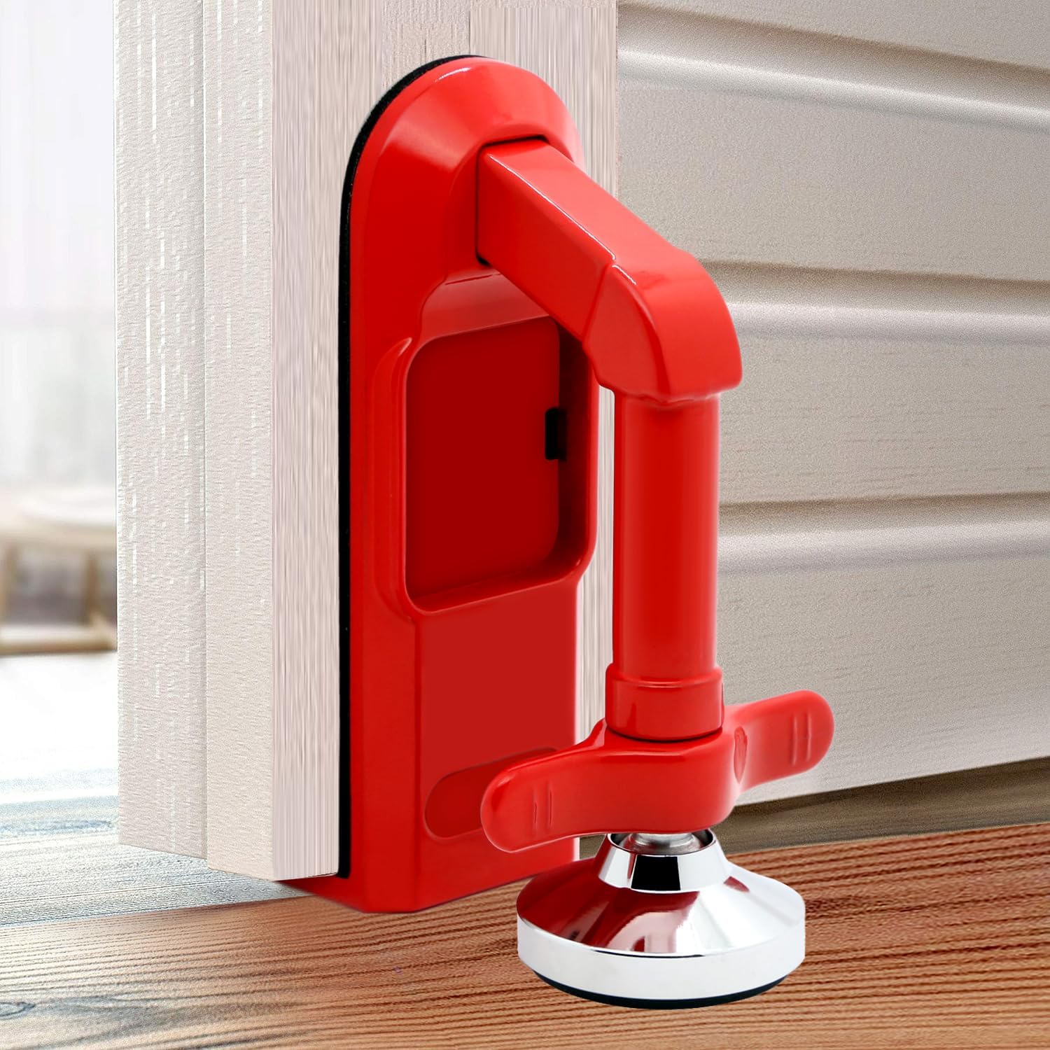 Portable Door Locks Brace, AntiSlip Door Lock Stops