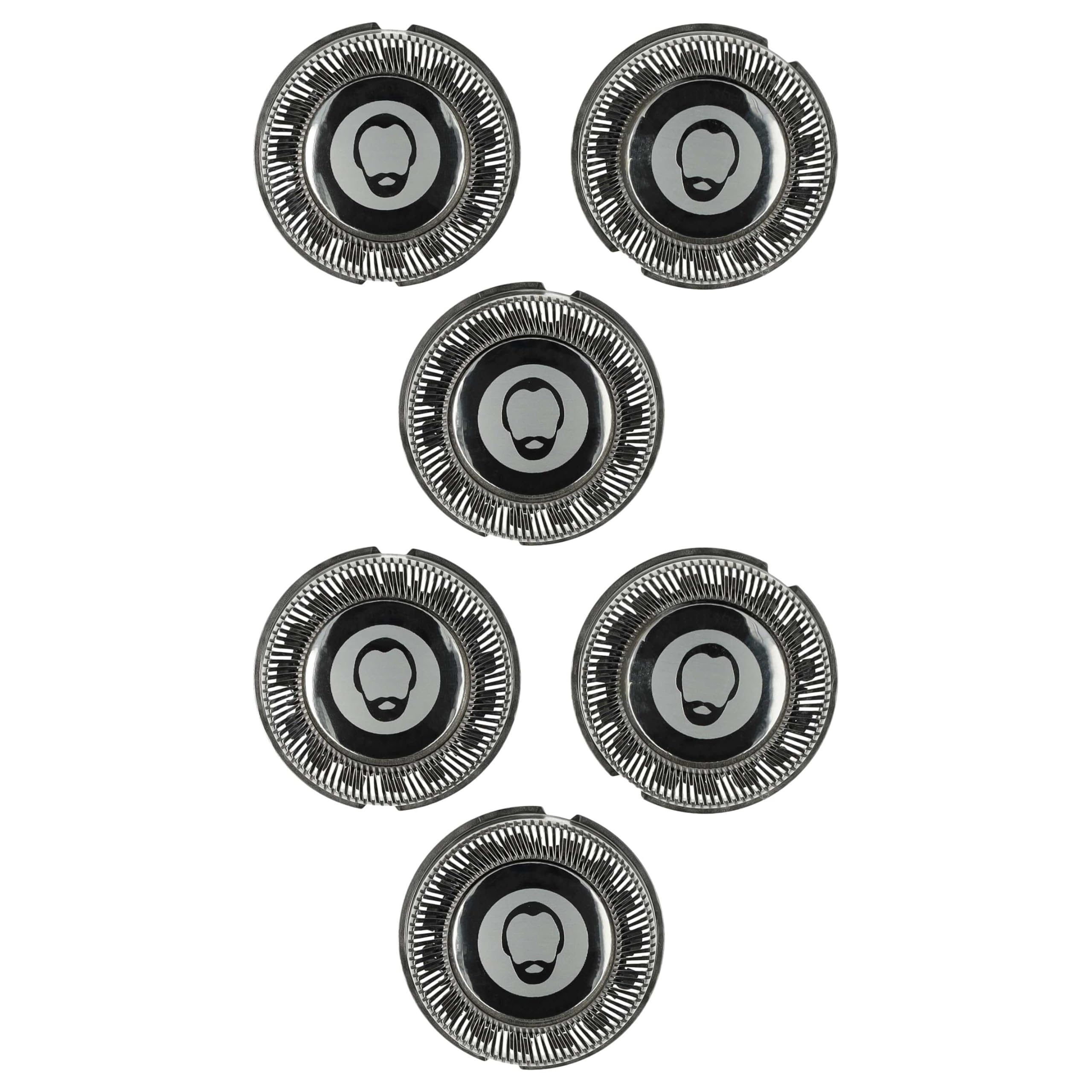 Lot De 3 Têtes De Rasoir De Remplacement Pour Philips AT750/AT752/AT755/etc. - Neuf, Acier Inox