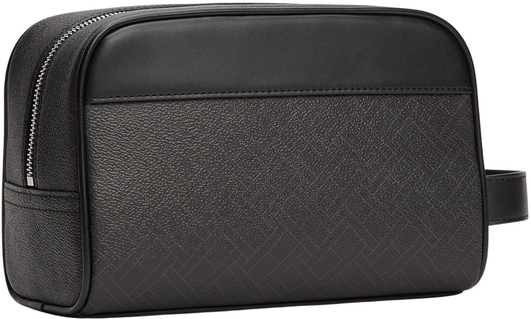Tommy Hilfiger TH Flag Monogram Washbag Am0am14298, Altri Piccoli Accessori Uomo, Black (Black), One Size