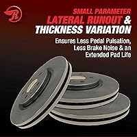 Vista 7 de Raybestos R-Line Automotive Rotor de Freno de Disco Delantero de Reemplazo para Jeep Grand Cherokee Selectos 1999-2004 (76793R)