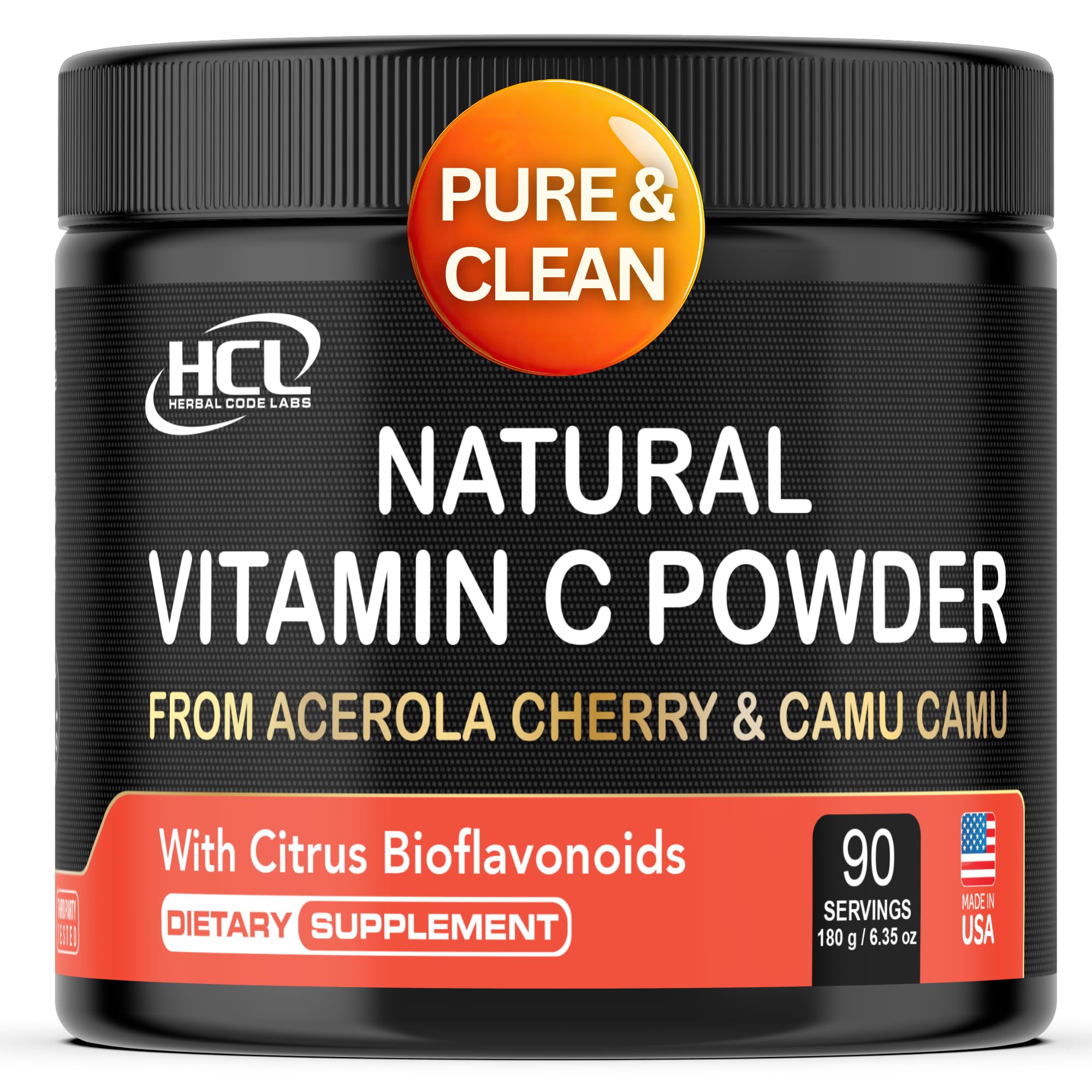 【完売品】VITA C GLOW LINE ブースター Amazon.com: Natural Vitamin C from Acerola Cherry & Camu Camu