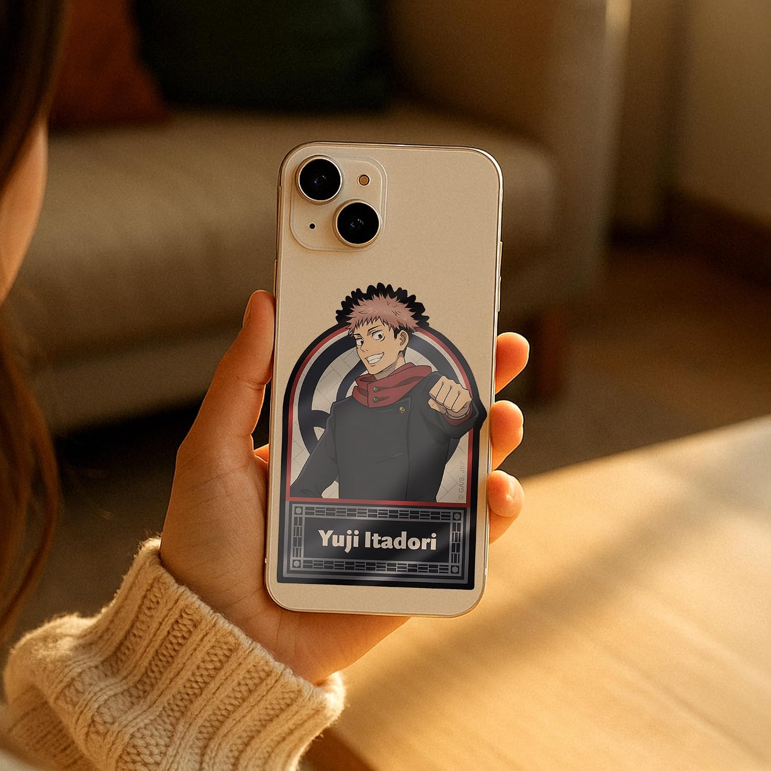 ABYstyle Jujutsu Kaisen Yuji Itadori Individual Vinyl Sticker Anime Manga Décor Merch Gift