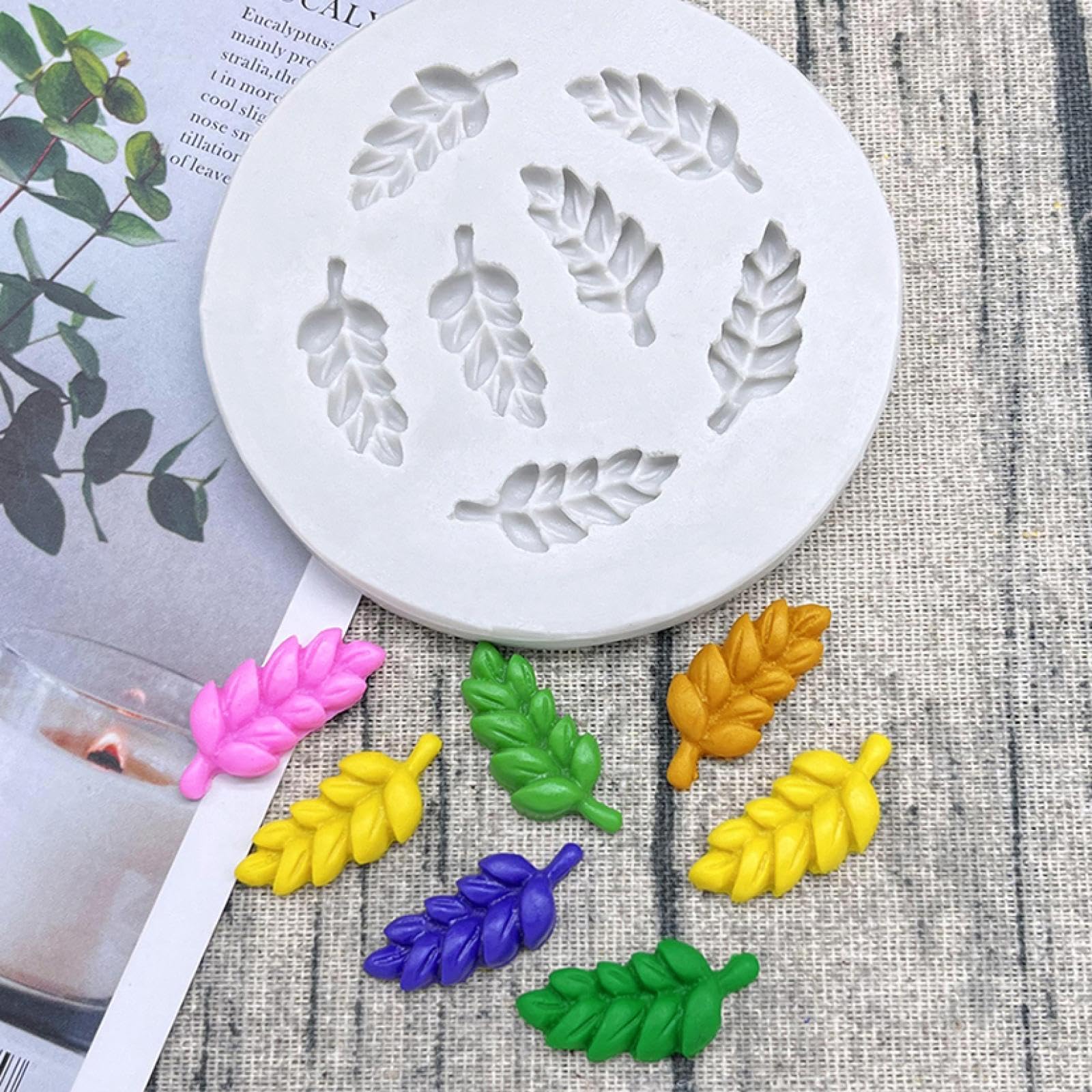 Stampo in silicone a forma di testa di topo e fiocco fai-da-te per