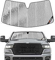 Vista 10 de Parasol de Parabrisas para Dodge Ram 1500 2002-2008 Protección Solar para Ventana Delantera - Salvaguarda