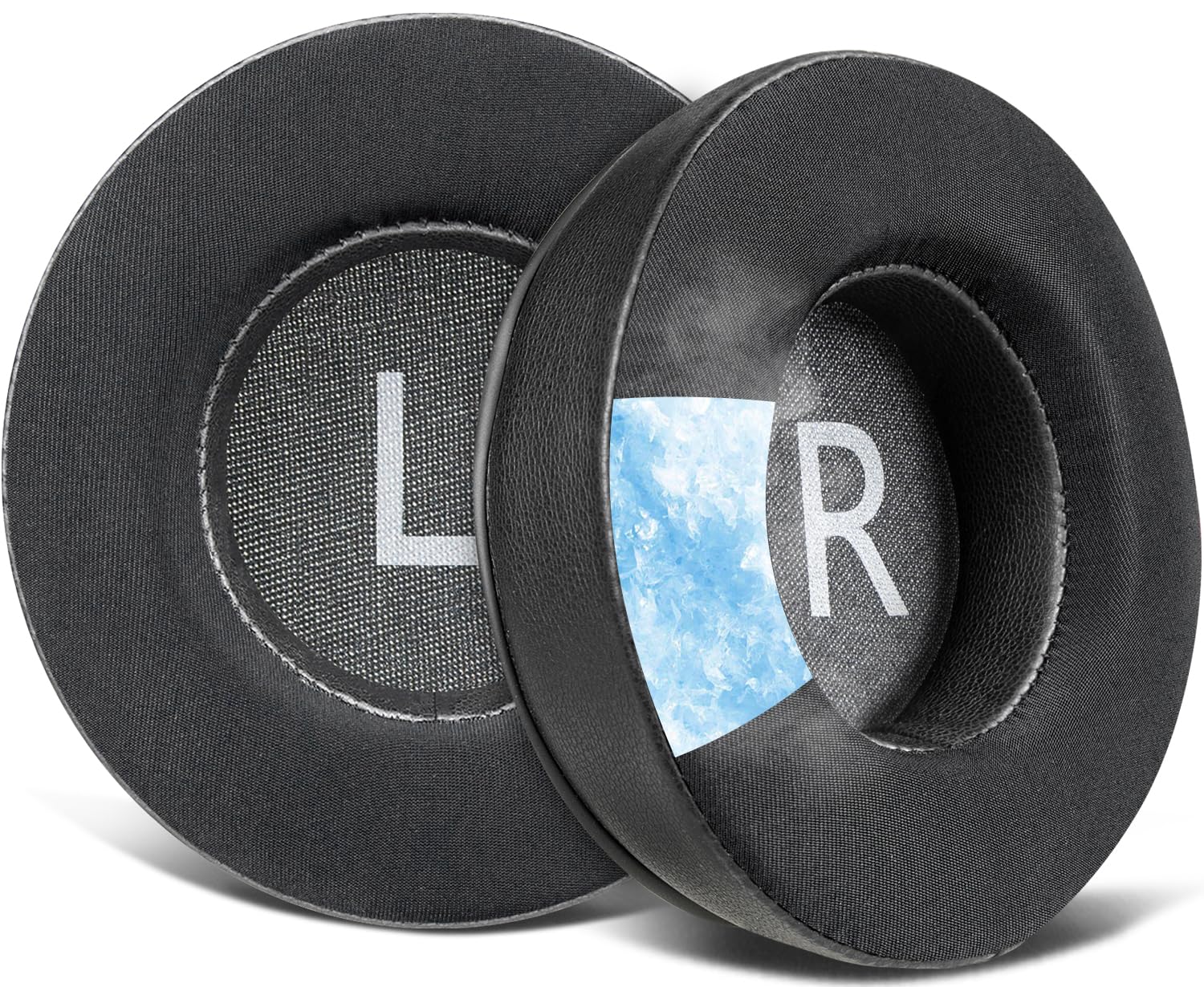 SOULWIT Cooling Gel Earpads Replacement for JBL Synchros E50 E50BT S500 S700 Wireless Headphones, Ear Pads Cushions with Noise Isolation Foam - Black