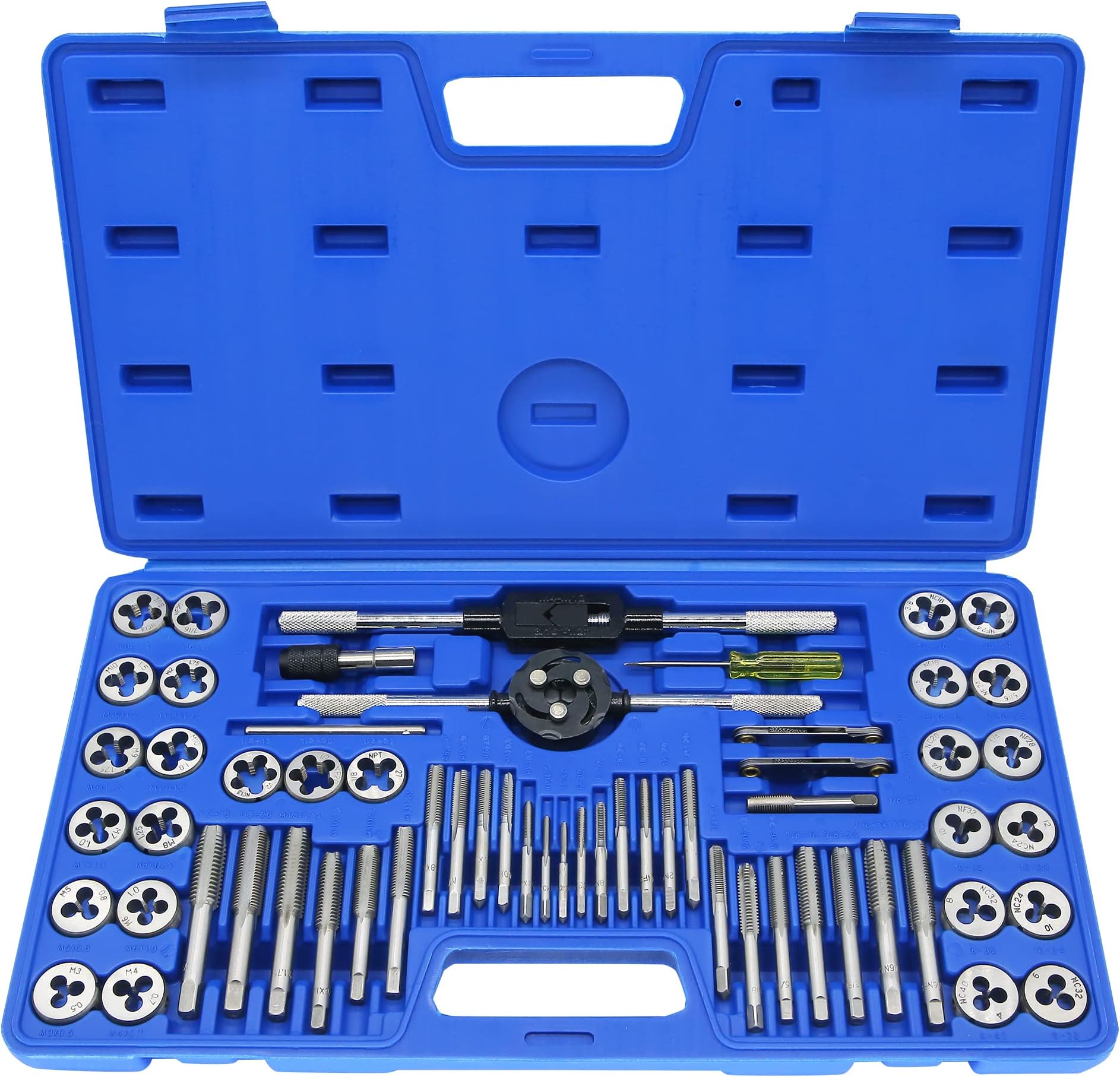 GEARWRENCH 11 Pc. Ratcheting Tap and Die Drive Tool Set 82807